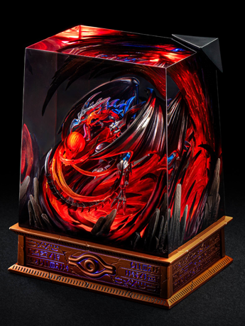 Image of Yu-Gi-Oh! Duel Monsters Red-Eyes Black Dragon Diorama LED Lamp