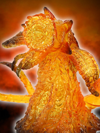 Godzilla vs. Biollante (1989) Middle Size Series Godzilla EX 22nd Biollante Flower Beast Form (Explosion-Effect Clear Ver.) Figure Gallery Image 2