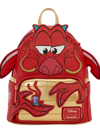 Mulan Mushu Glitter Cosplay Mini Backpack