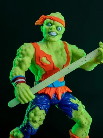 Toxic Crusaders Toxie (Glow-in-the-Dark Ver.) 5-Inch Scale Exclusive Action Figure