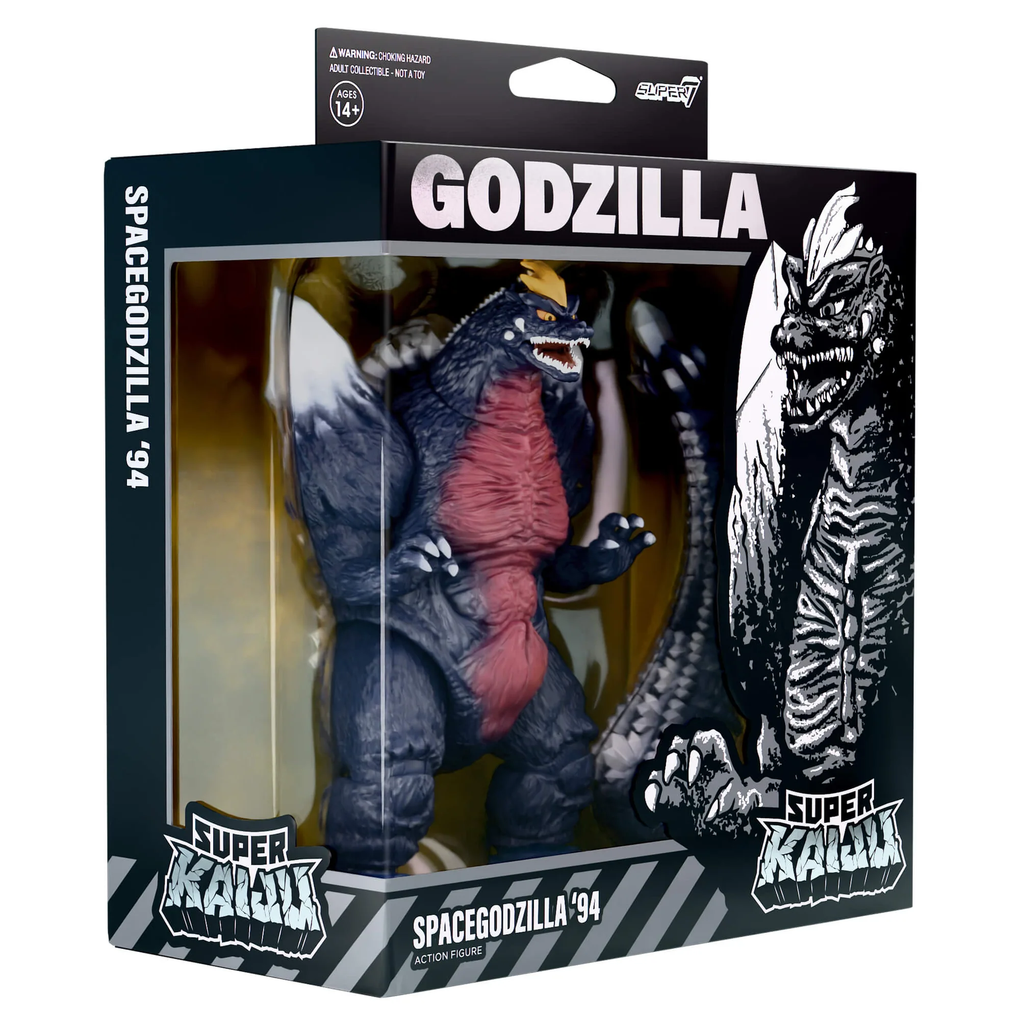 Toho Super Kaiju SpaceGodzilla (1994) Action Figure Gallery Image 9