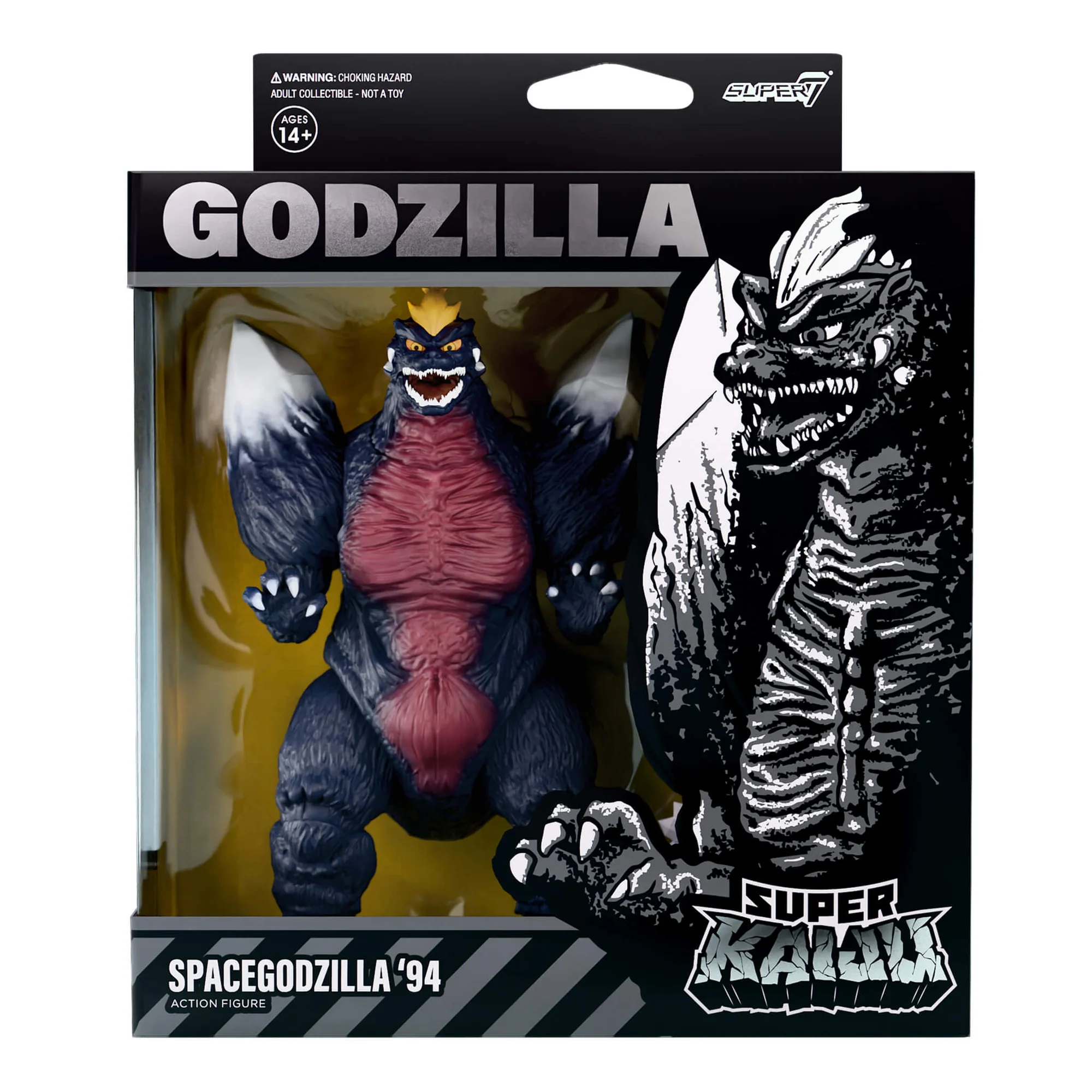 Toho Super Kaiju SpaceGodzilla (1994) Action Figure Gallery Image 8