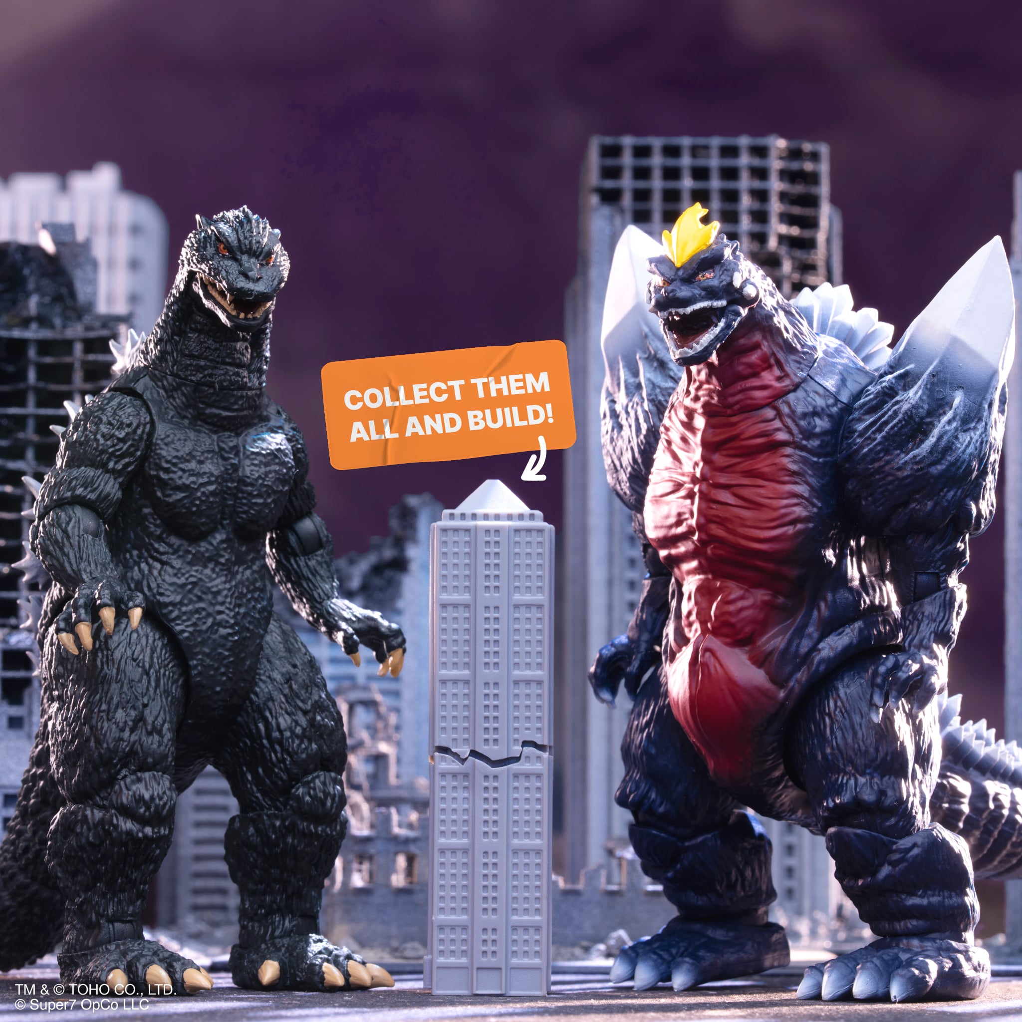 Toho Super Kaiju SpaceGodzilla (1994) Action Figure Gallery Image 11