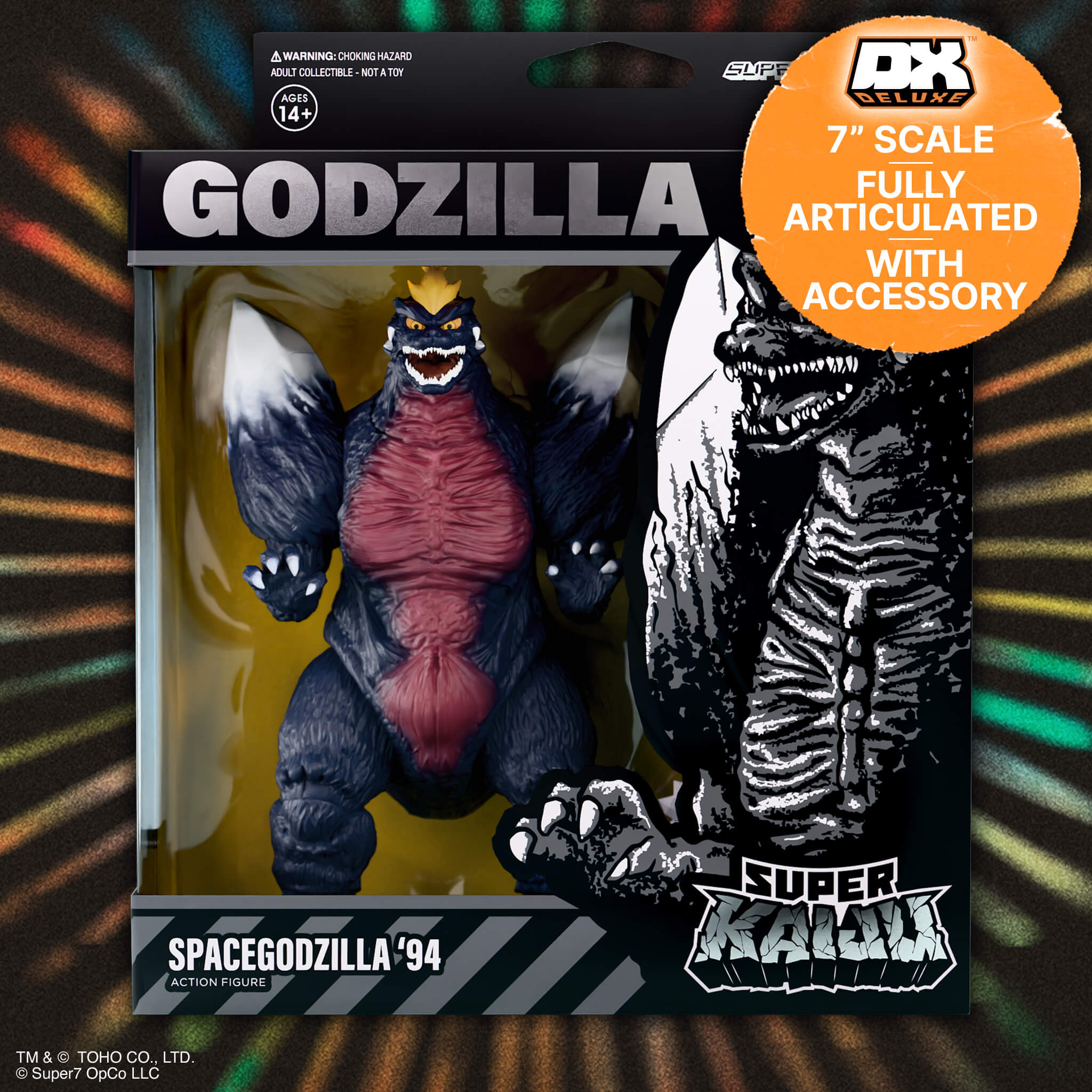 Toho Super Kaiju SpaceGodzilla (1994) Action Figure Gallery Image 6