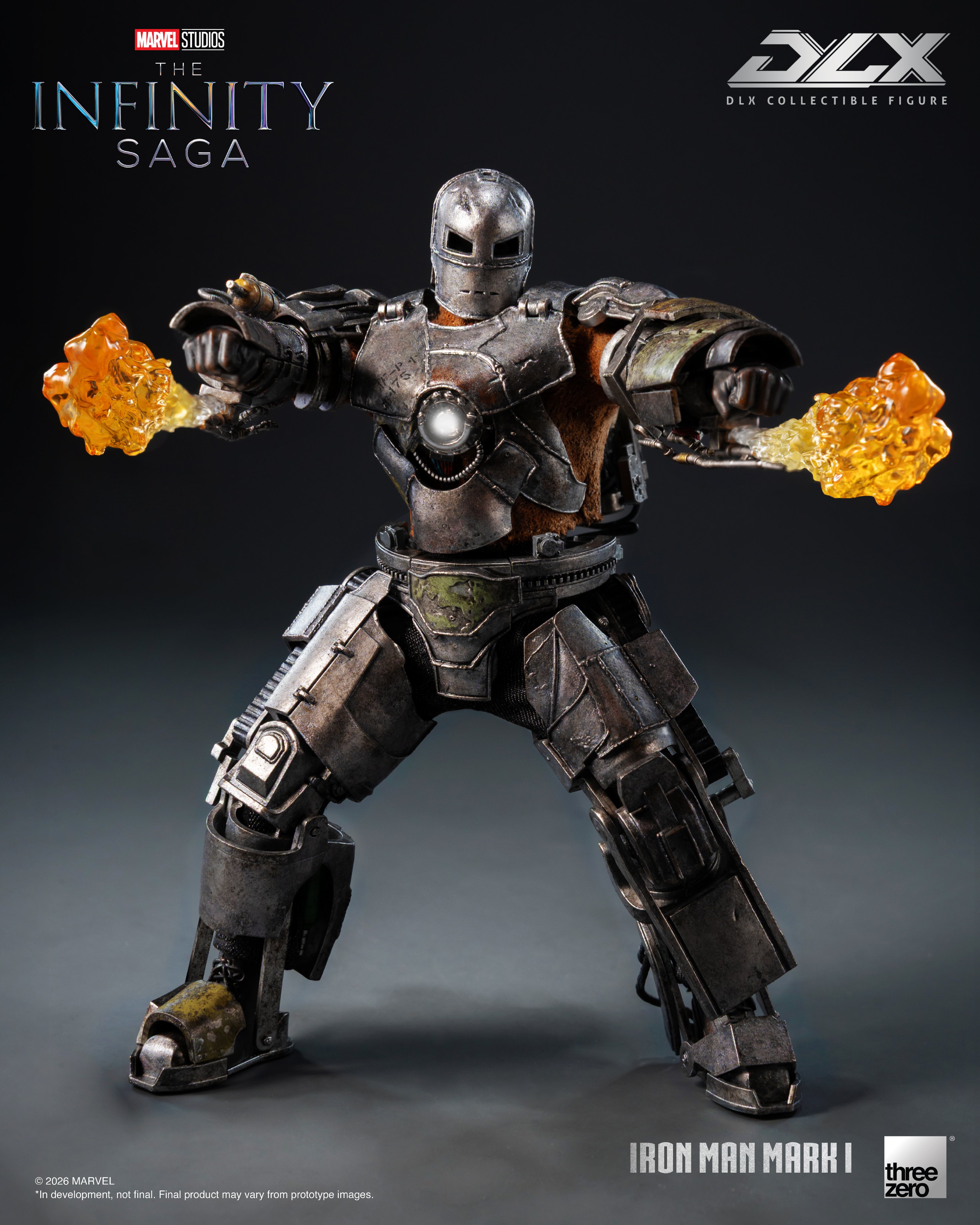 Marvel: The Infinity Saga DLX Iron Man Mark 1 1/12 Scale Action Figure Gallery Image 13