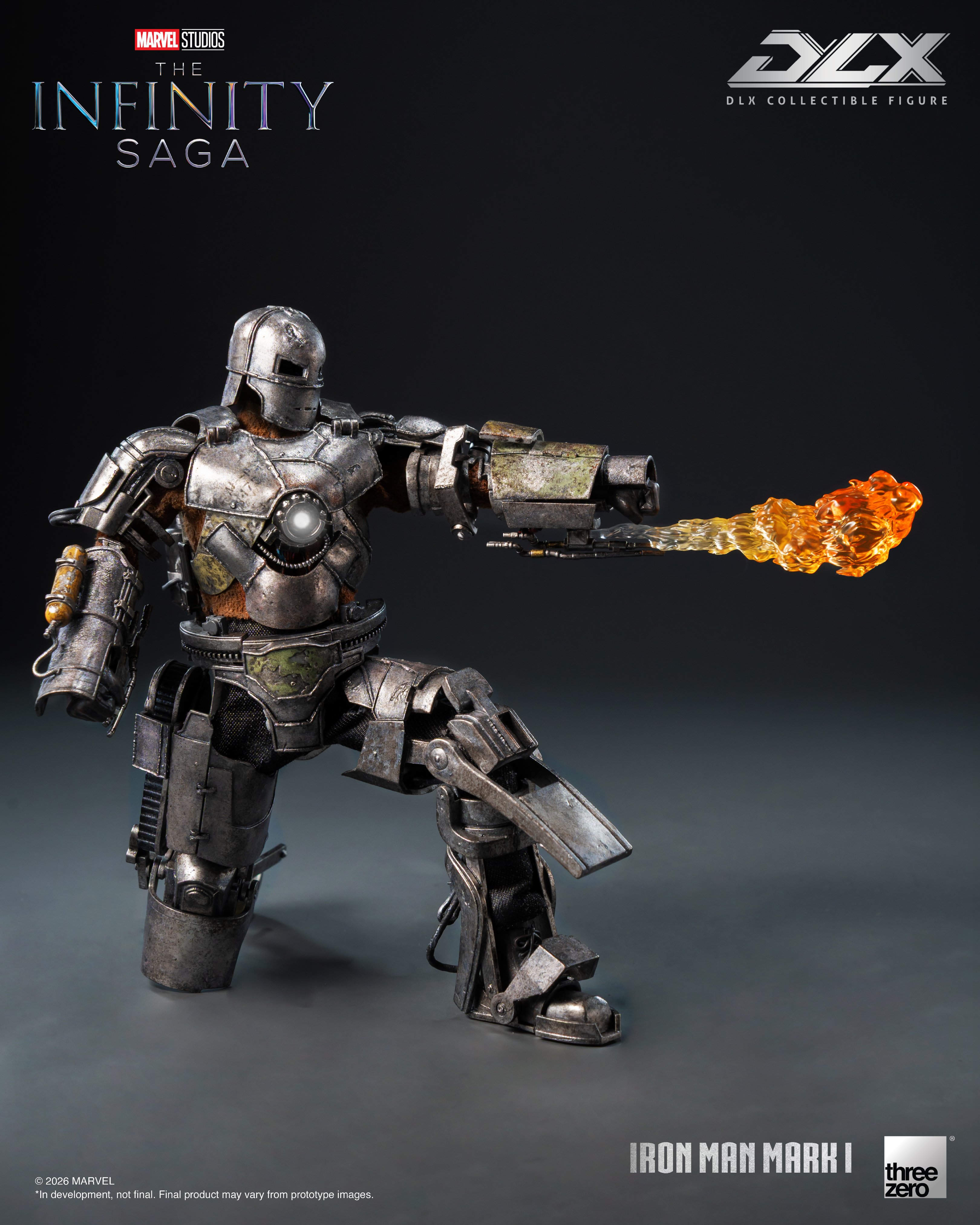 Marvel: The Infinity Saga DLX Iron Man Mark 1 1/12 Scale Action Figure Gallery Image 15