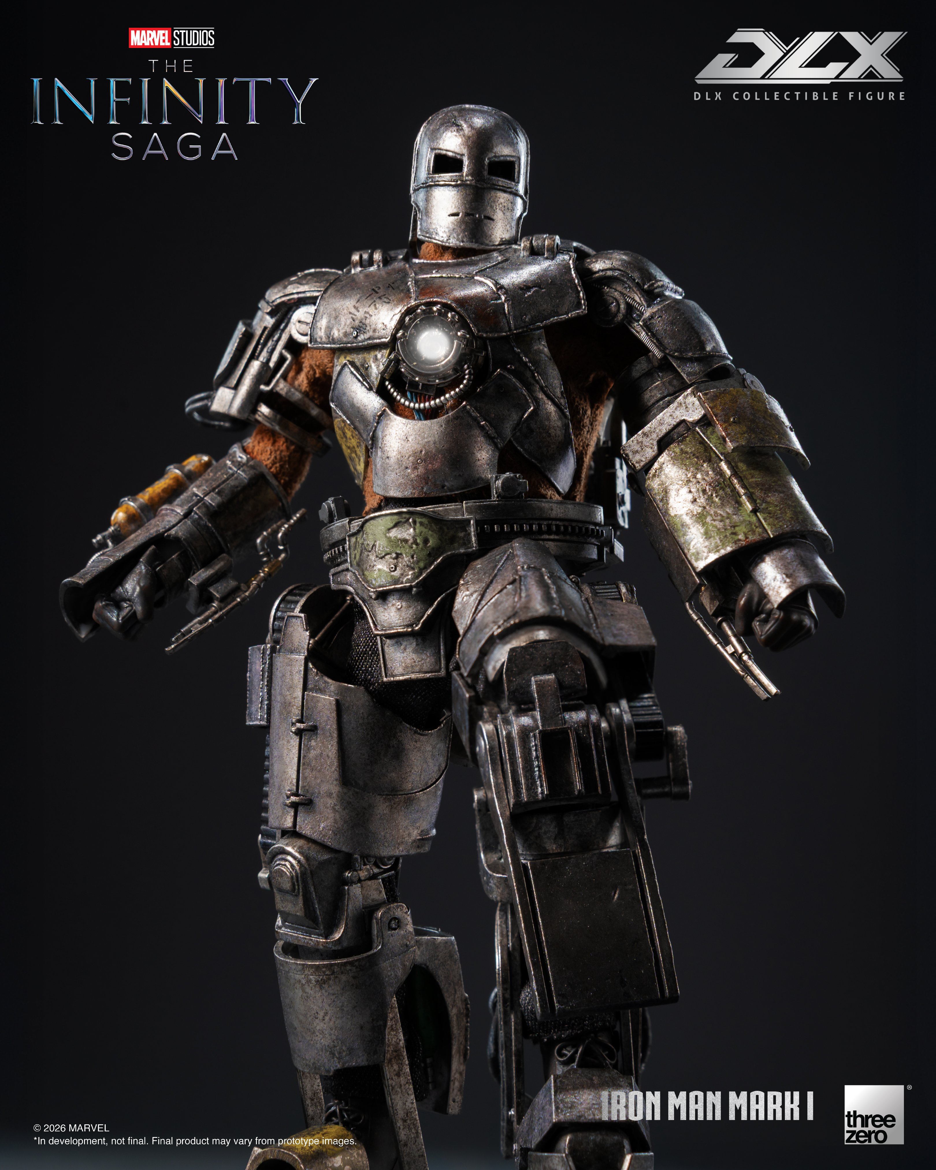 Marvel: The Infinity Saga DLX Iron Man Mark 1 1/12 Scale Action Figure Gallery Image 11