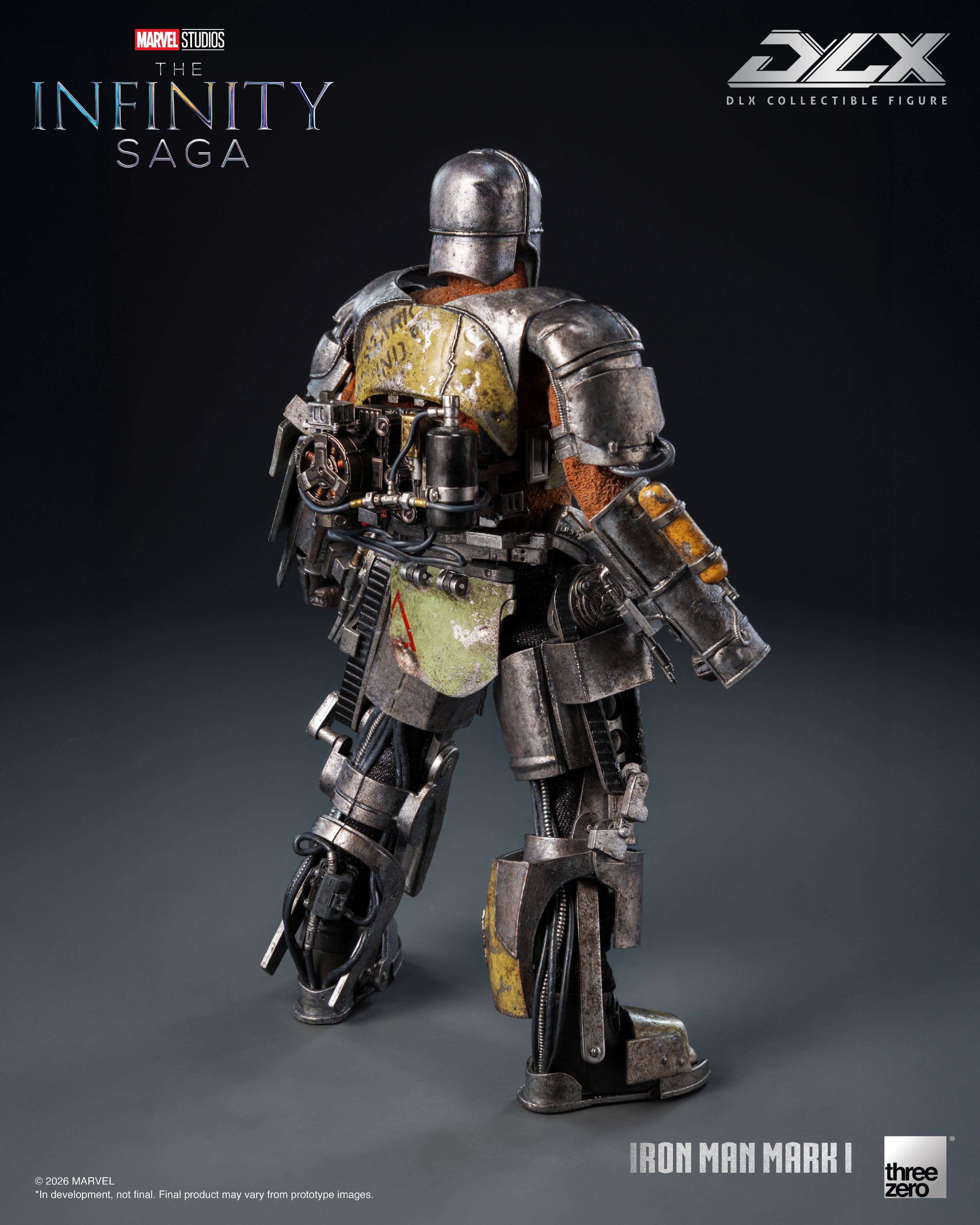 Marvel: The Infinity Saga DLX Iron Man Mark 1 1/12 Scale Action Figure Gallery Image 5