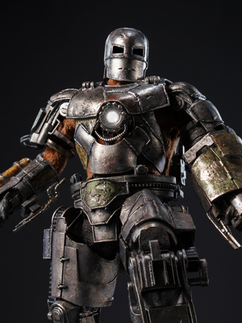 Marvel: The Infinity Saga DLX Iron Man Mark 1 1/12 Scale Action Figure Gallery Image 2