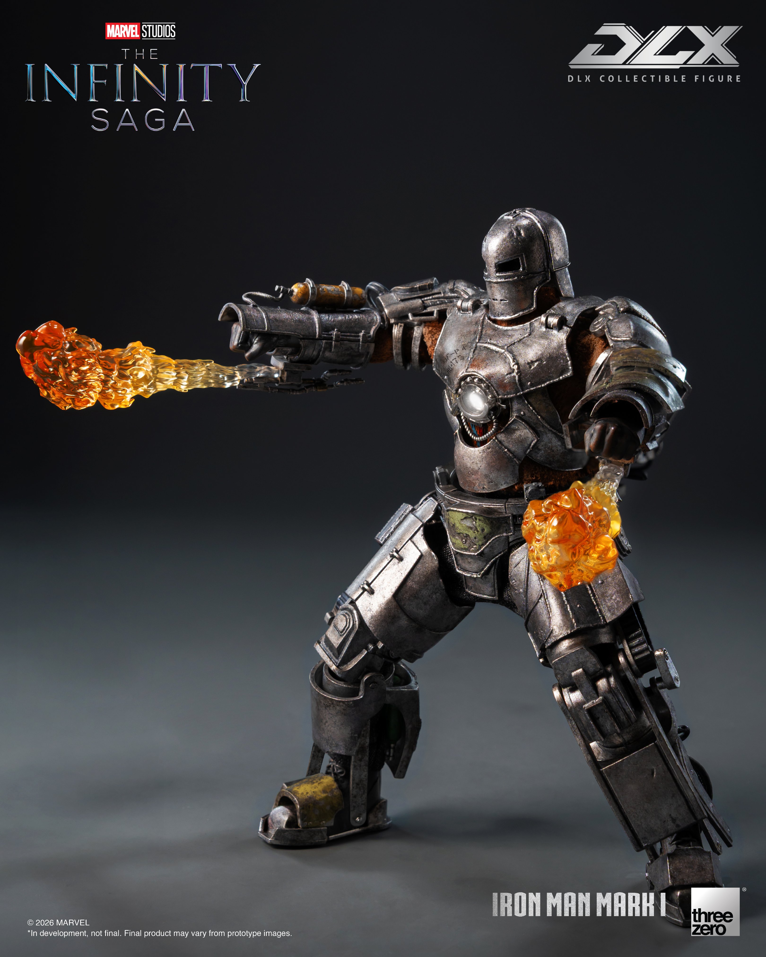 Marvel: The Infinity Saga DLX Iron Man Mark 1 1/12 Scale Action Figure Gallery Image 14