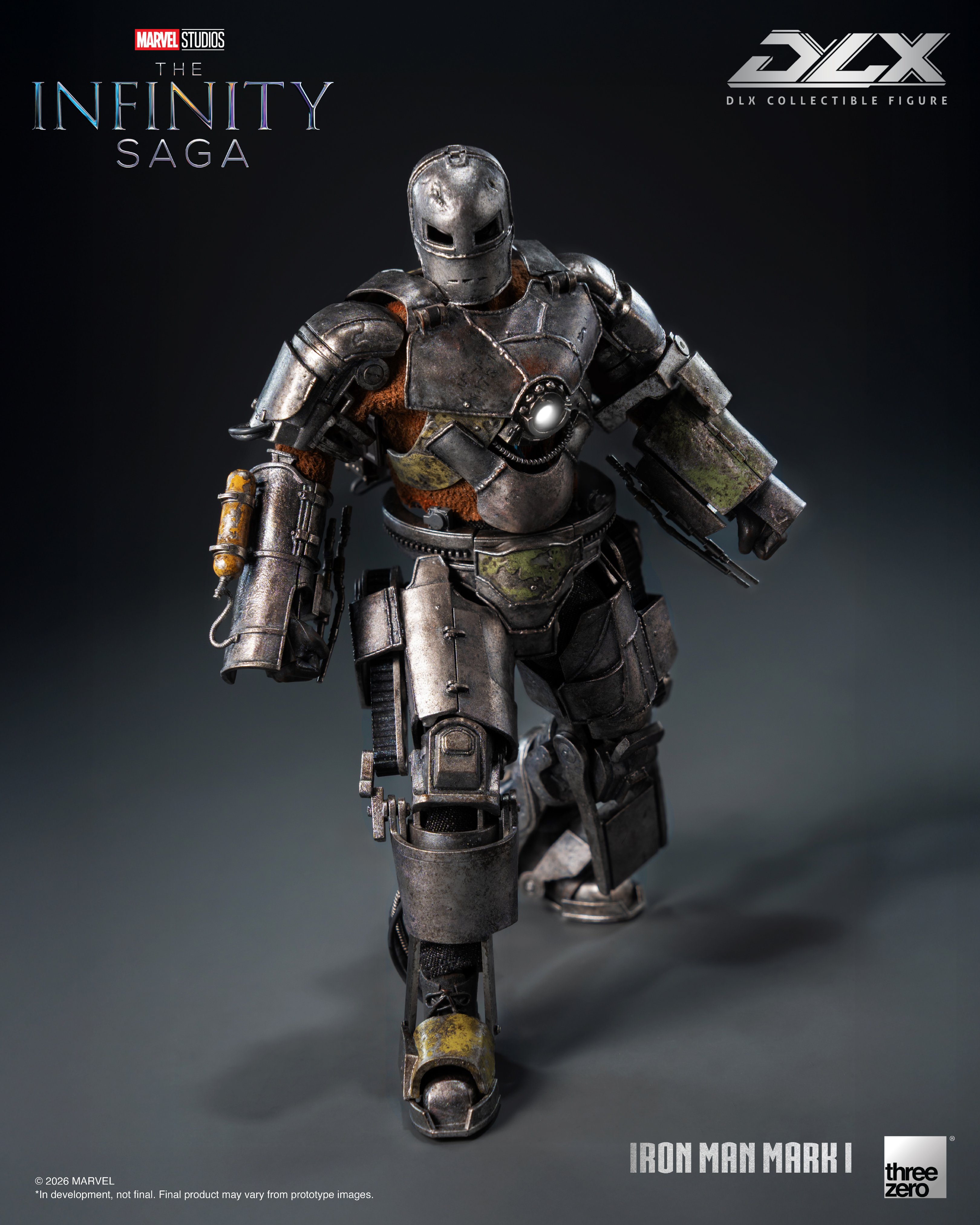 Marvel: The Infinity Saga DLX Iron Man Mark 1 1/12 Scale Action Figure Gallery Image 6
