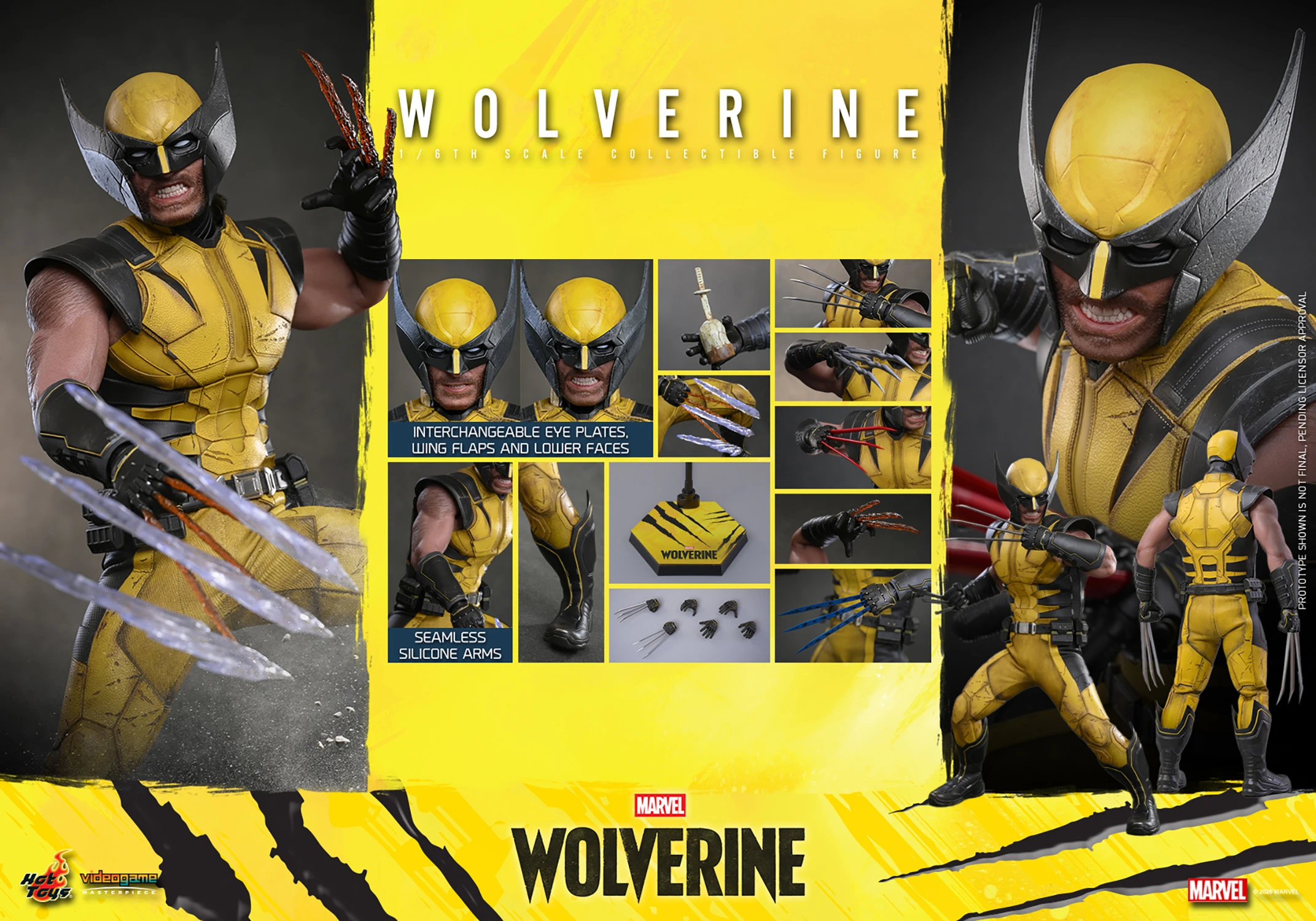 Marvel's Wolverine VGM91 Wolverine 1/6th Scale Collectible Figure
