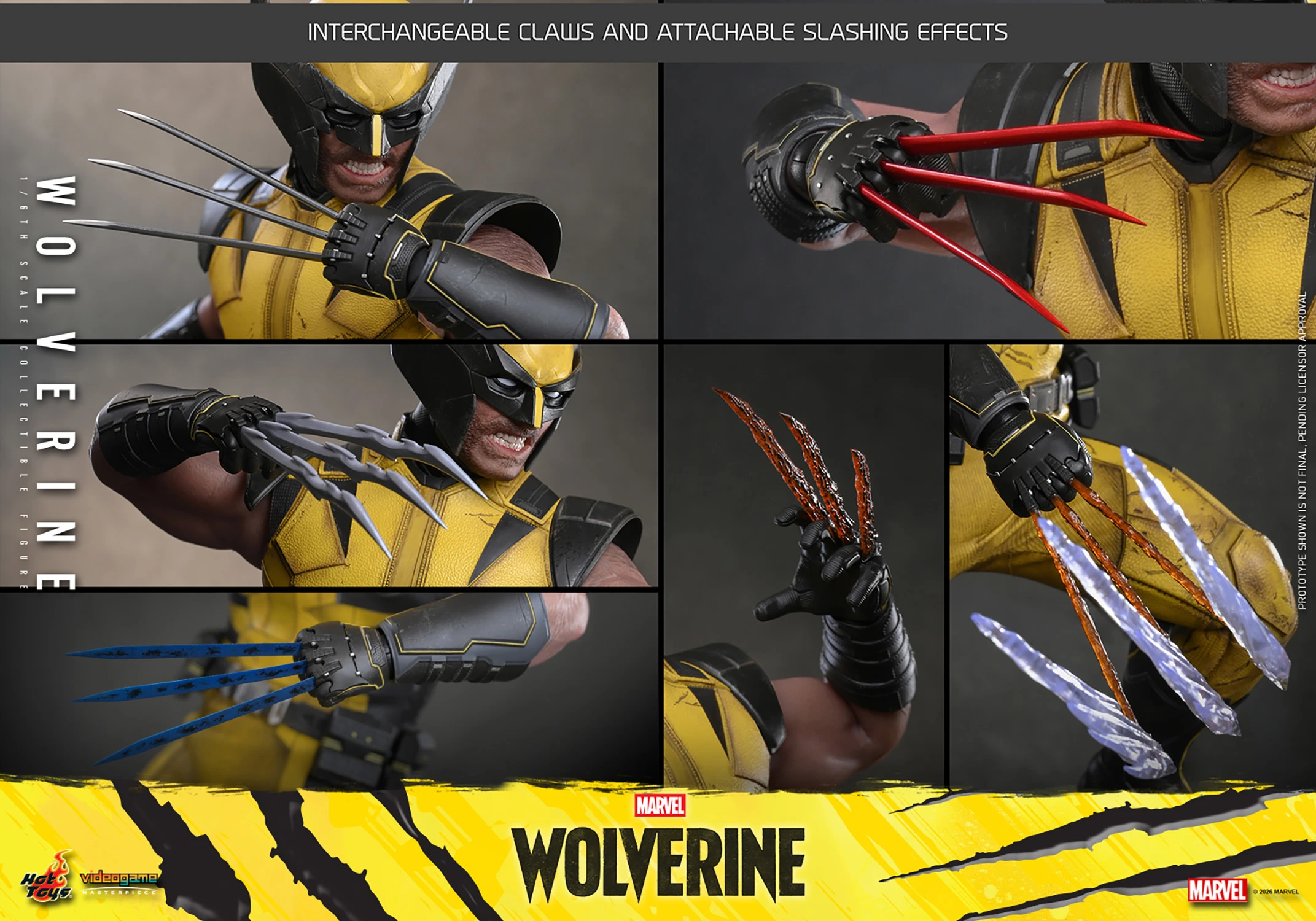 Marvel's Wolverine VGM91 Wolverine 1/6th Scale Collectible Figure Marvel's Wolverine VGM91 Wolverine 1/6th Scale Collectible Figure