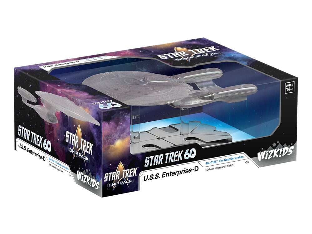 アーススタードリーム　コンプリートセット Star Trek U.S.S. Enterprise-D (60th Anniversary Edition) Ship Pack