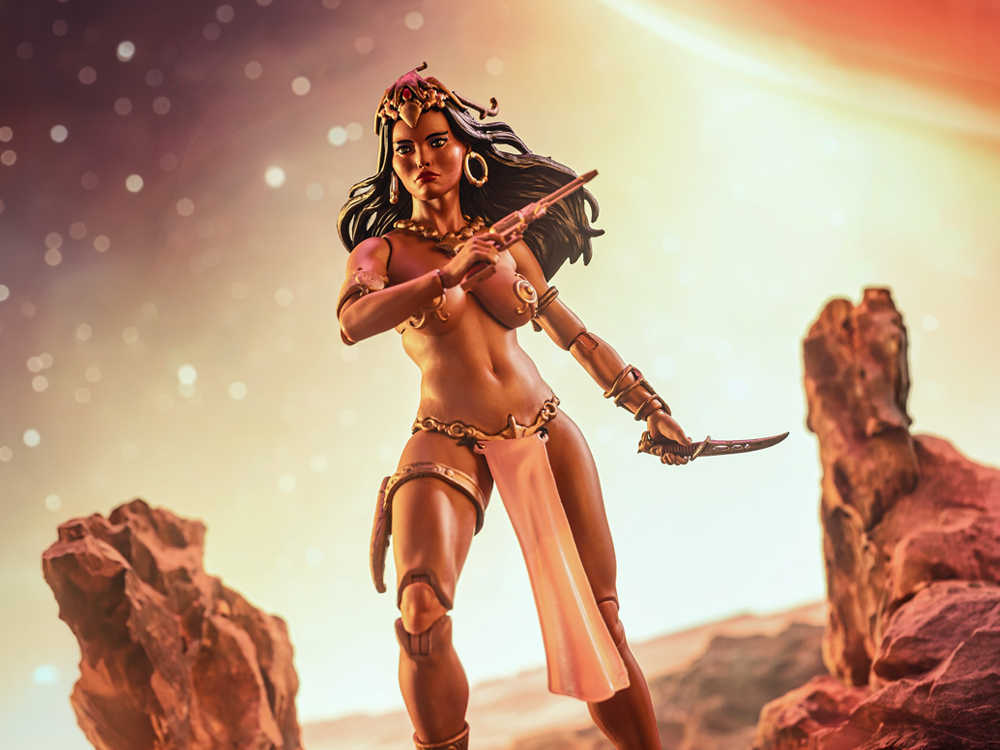Frazetta Universe ICON Collectibles Dejah Thoris 1/12 Scale Action Figure Gallery Image 1