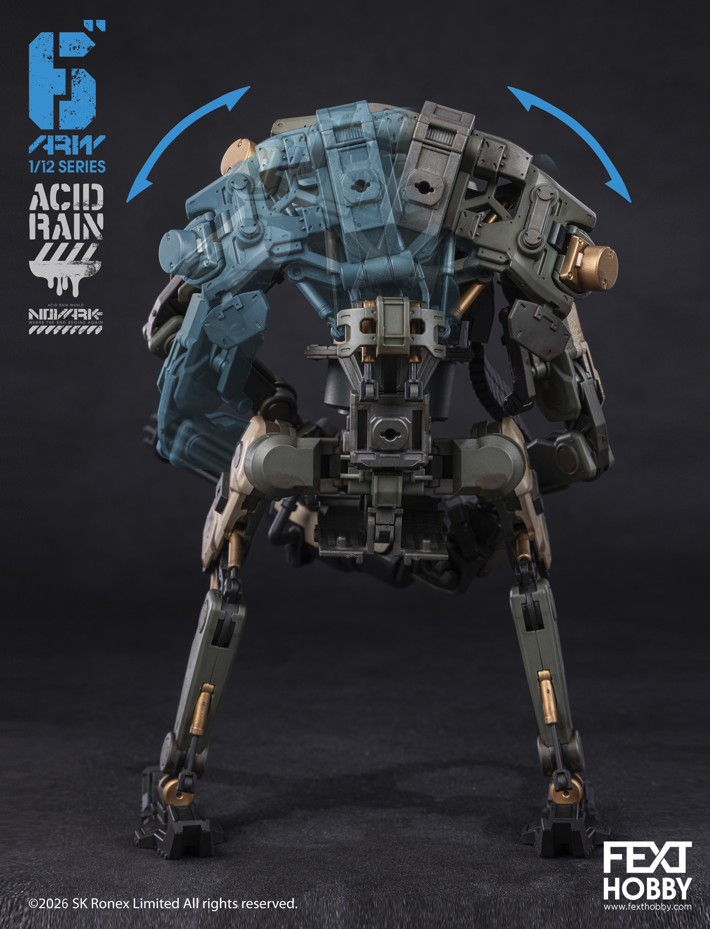 Acid Rain World: Novark FXH-ARV-003A AT-5m Marine Apetrix 1/12