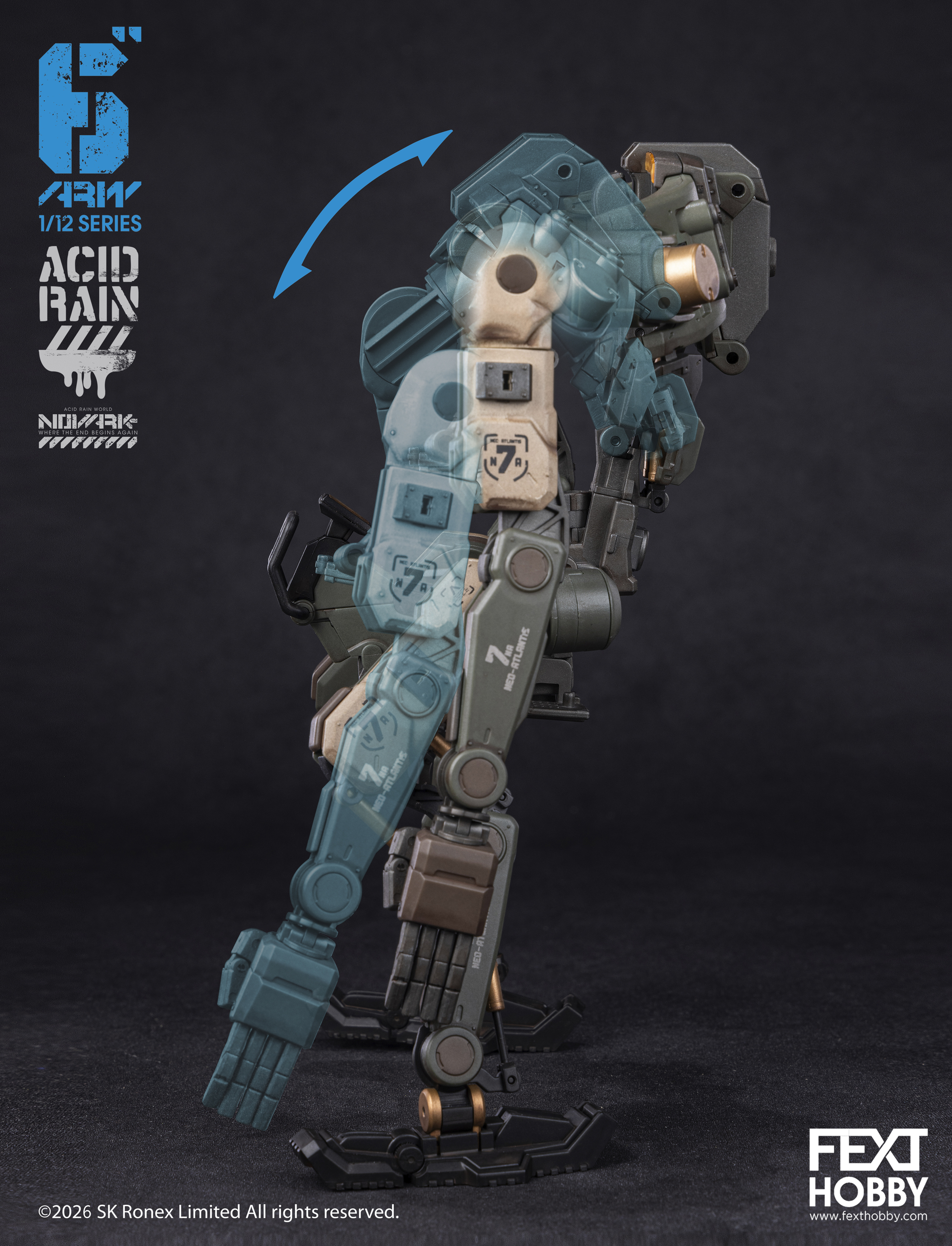 Acid Rain World: Novark FXH-ARV-003A AT-5m Marine Apetrix 1/12