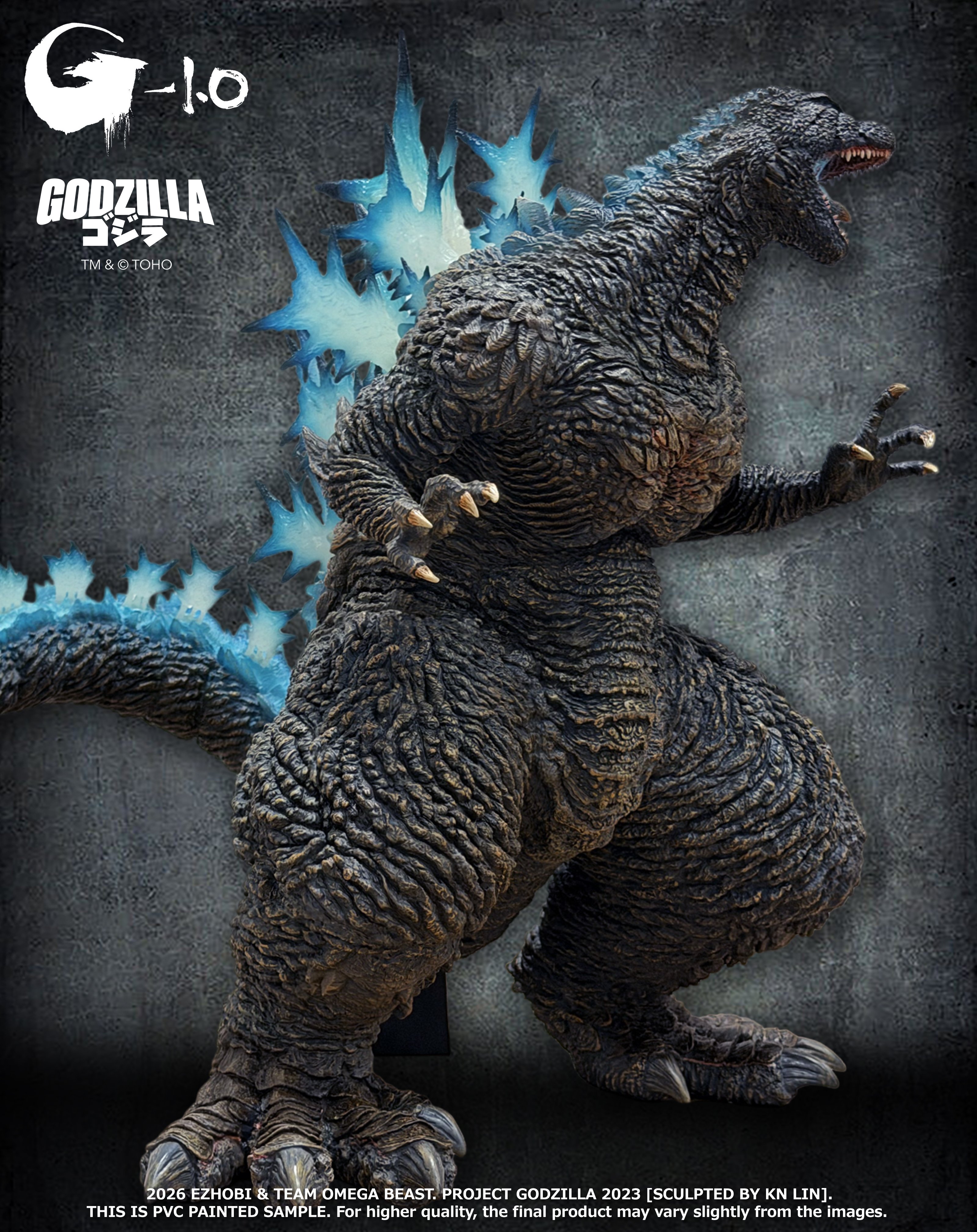 Godzilla Minus One (2023) Omega Beast Series Godzilla (Heat Ray Glow-in-the-Dark Ver.) Limited Edition Statue (With Bonus) Gallery Image 8