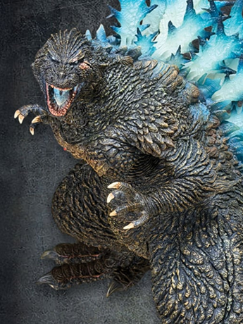 Image of Godzilla Minus One (2023) Omega Beast Series Godzilla (Heat Ray Glow-in-the-Dark Ver.) Limited Edition Statue (With Bonus)