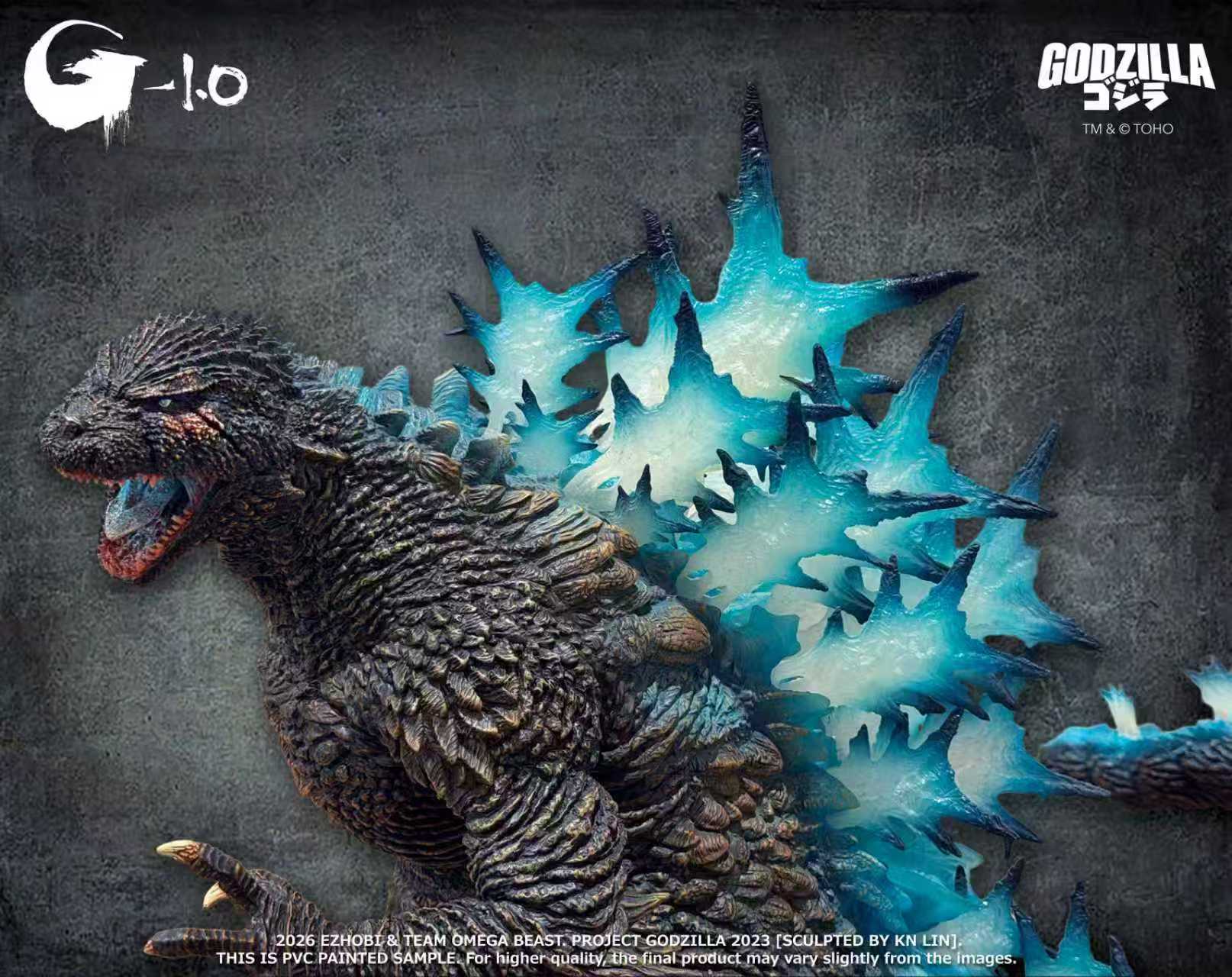 Godzilla Minus One (2023) Omega Beast Series Godzilla (Heat Ray Glow-in-the-Dark Ver.) Limited Edition Statue (With Bonus) Gallery Image 10