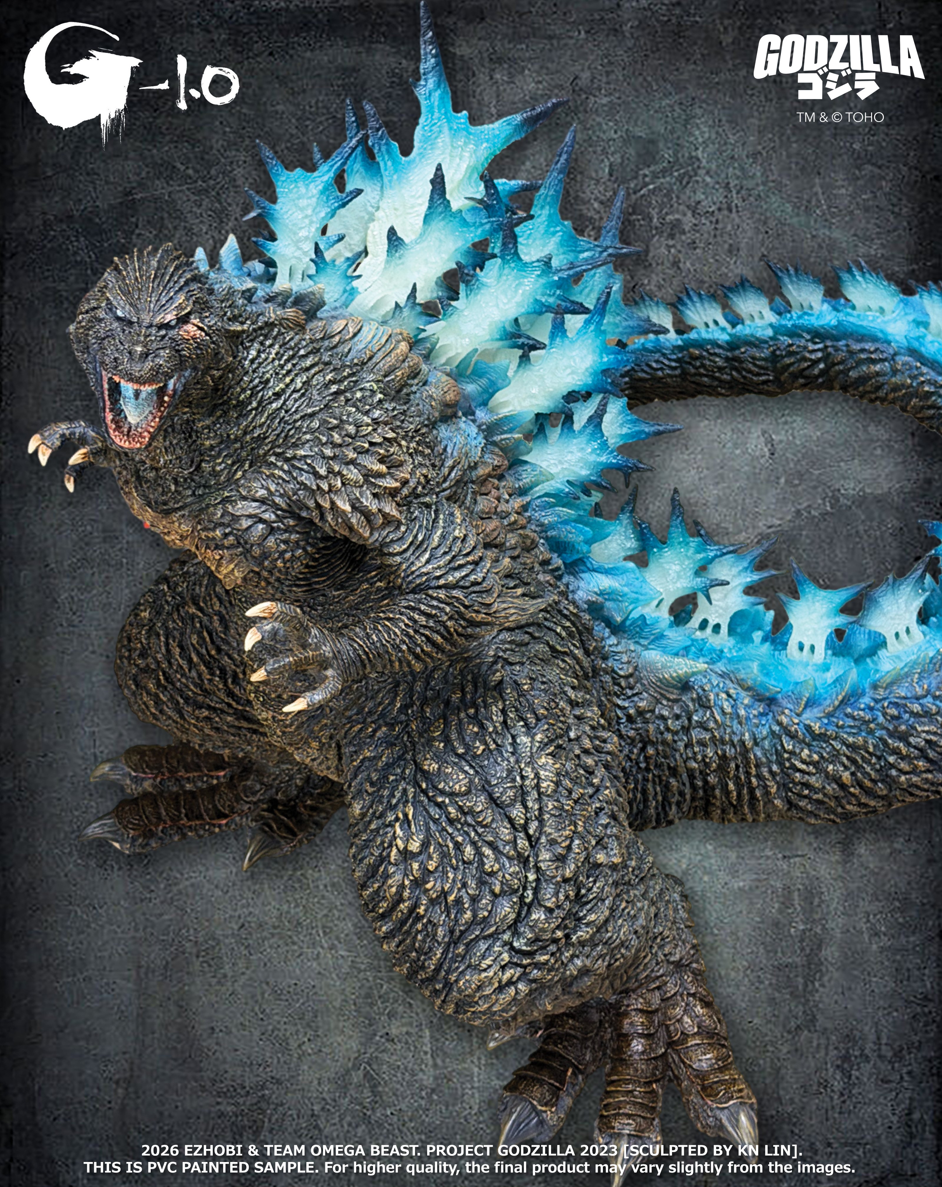 Godzilla Minus One (2023) Omega Beast Series Godzilla (Heat Ray Glow-in-the-Dark Ver.) Limited Edition Statue (With Bonus) Gallery Image 9