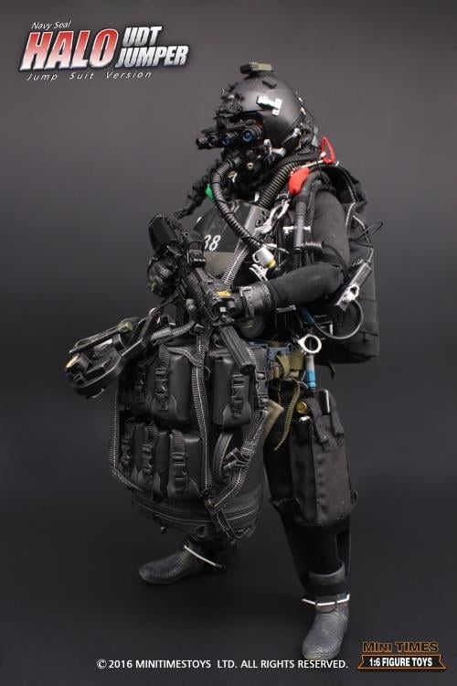 ホットトイズ　ミリタリーフィギュア　HALO UDT JUMPER 1/6 1/6 Scale U.S. Navy Seal HALO Figure UDT Jumper