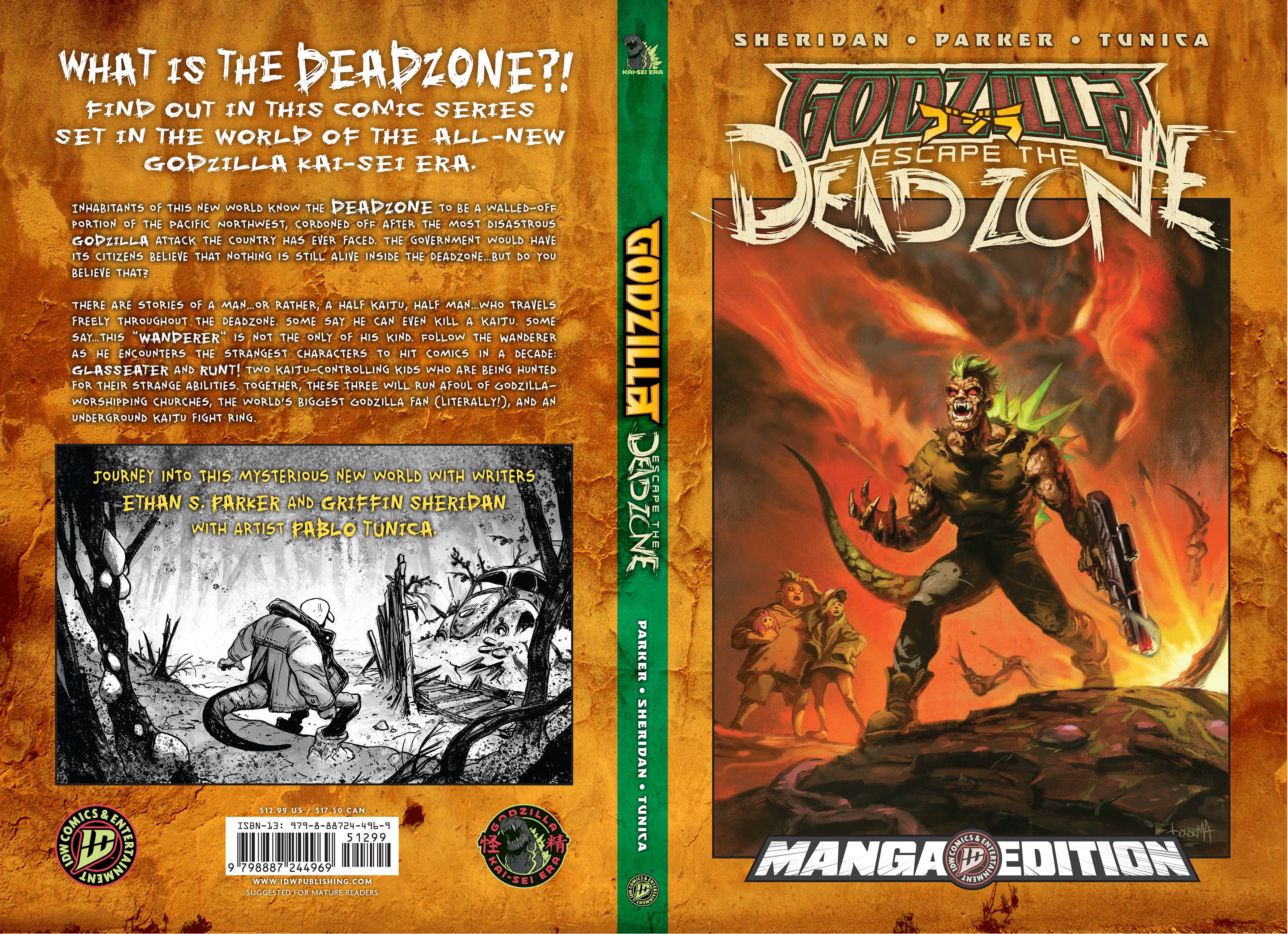 Godzilla: Escape the Deadzone Manga Edition