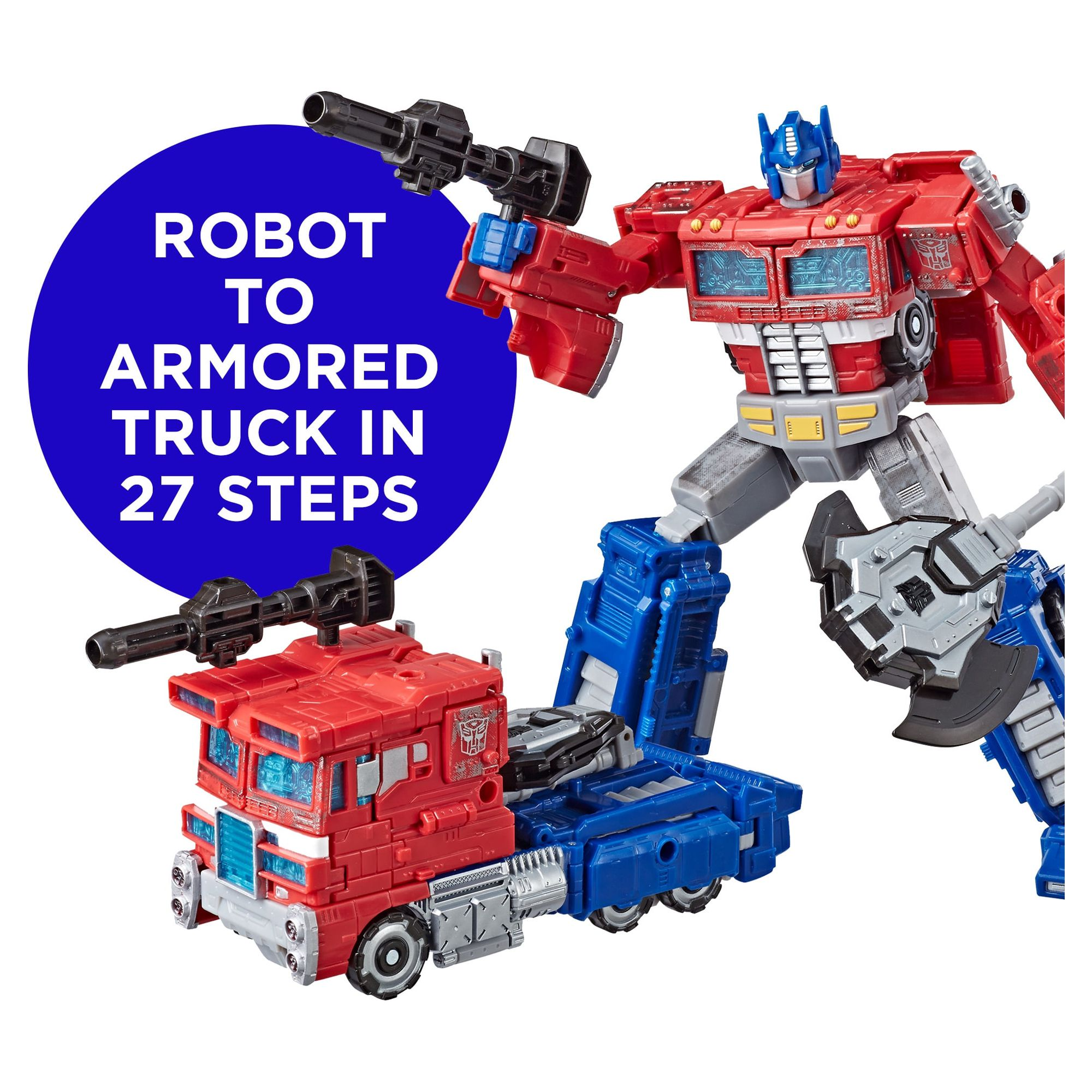 Transformers War for Cybertron: Siege Voyager Class Optimus Prime Action Figure Gallery Image 13