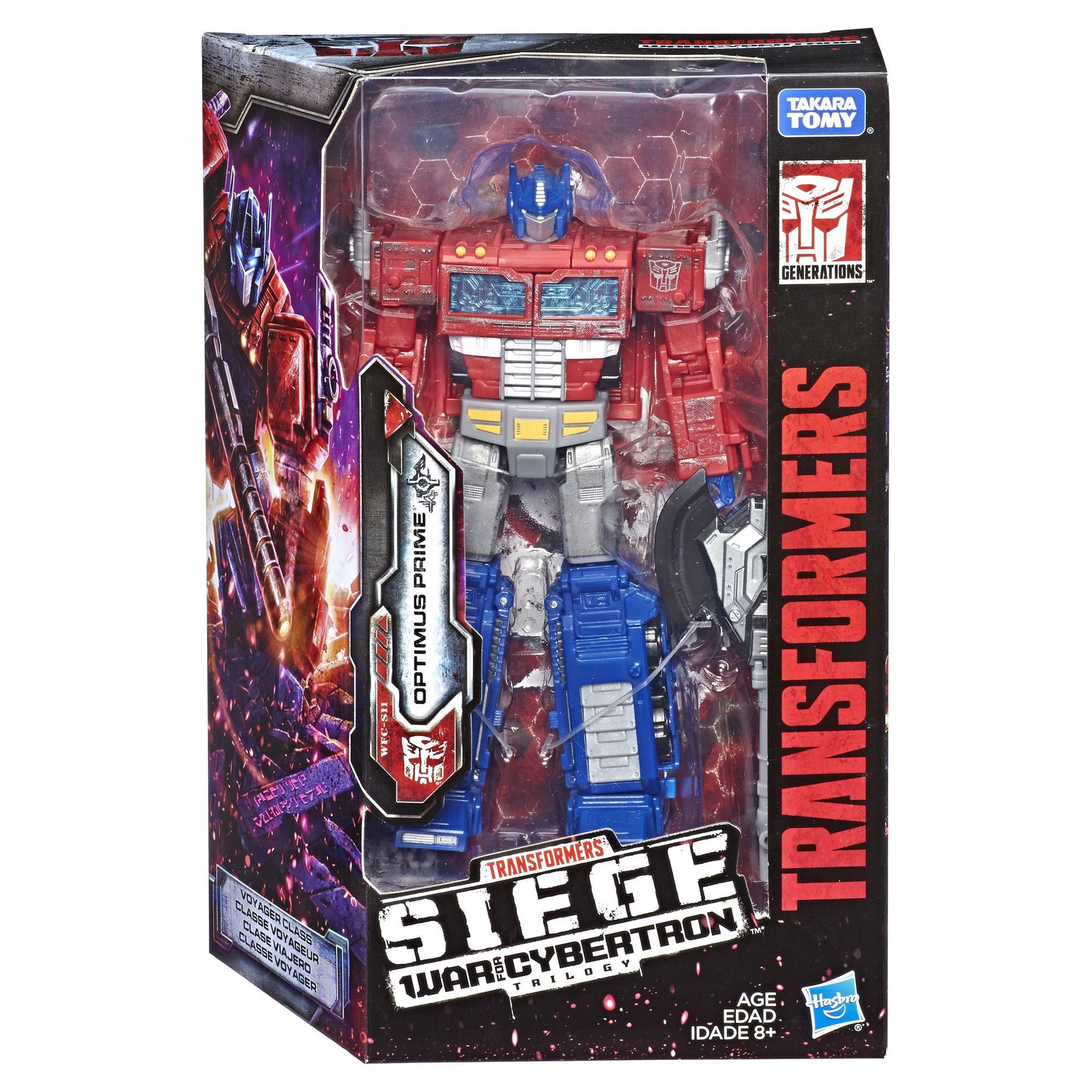 Transformers War for Cybertron: Siege Voyager Class Optimus Prime Action Figure Gallery Image 16