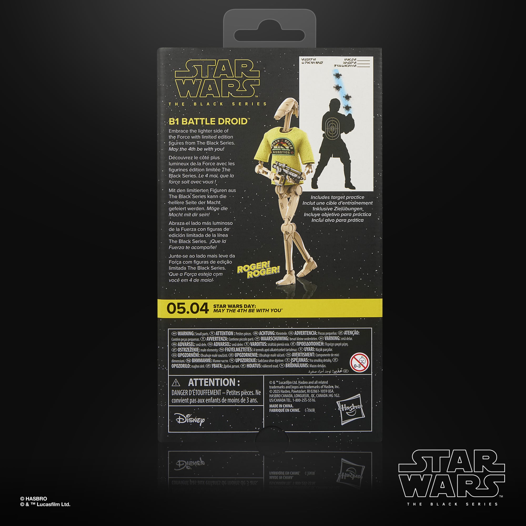 Star Wars: The Black Series B1 Battle Droid (May the 4th Be With You) Action Figure Gallery Image 14