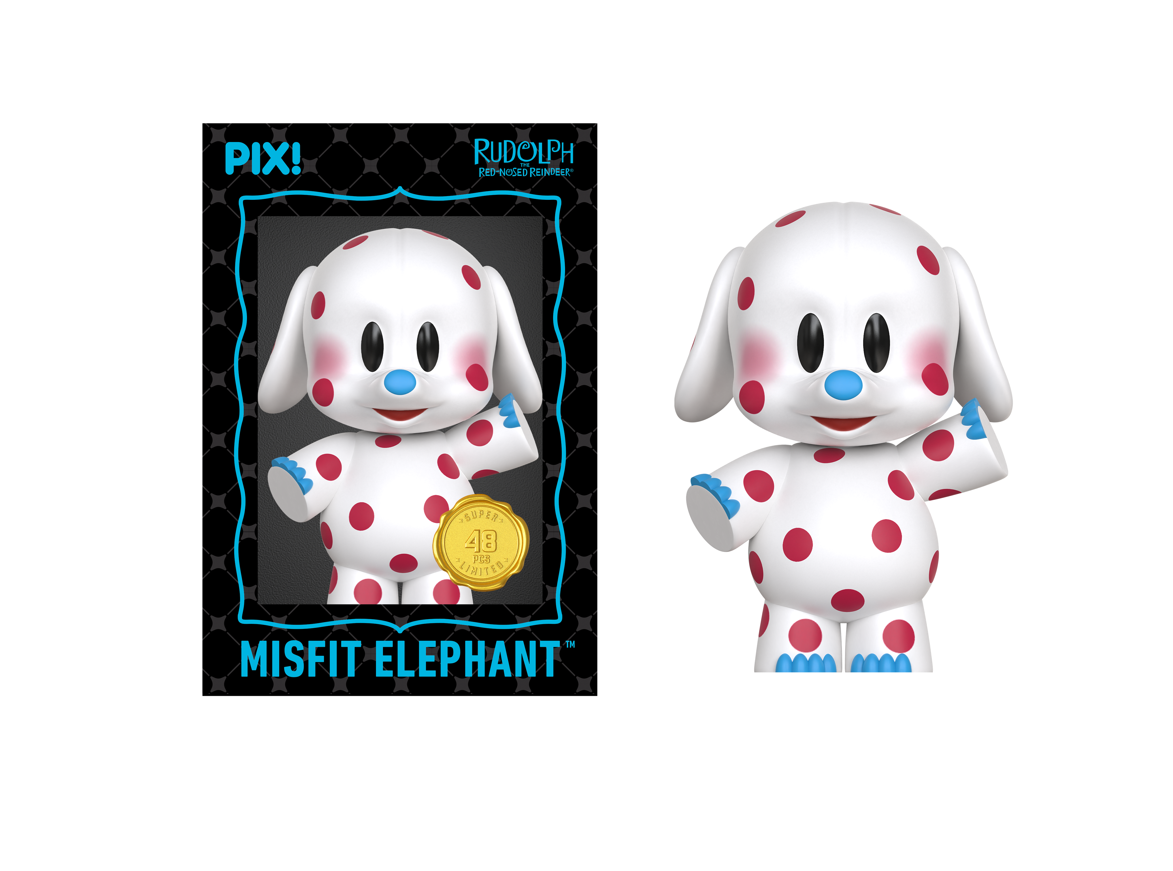 Rudolph the Red-Nose Reindeer PIX! Rudolph Limited Edition Figure