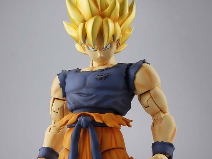 Dragon Ball Z Figure-rise MG Master Grade Super Saiyan Goku Model Kit Gallery Image 1