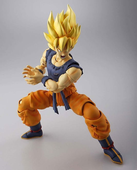 Dragon Ball Z Figure-rise MG Master Grade Super Saiyan Goku Model Kit Gallery Image 3