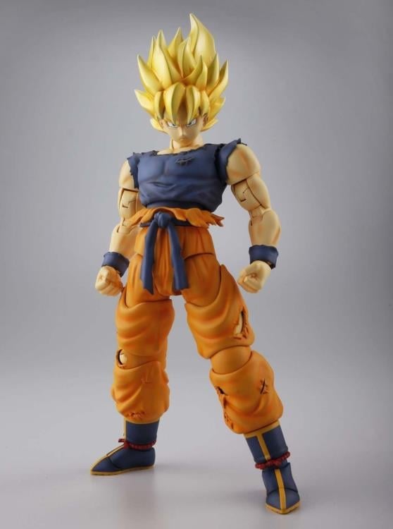 Dragon Ball Z Figure-rise MG Master Grade Super Saiyan Goku Model Kit Gallery Image 2