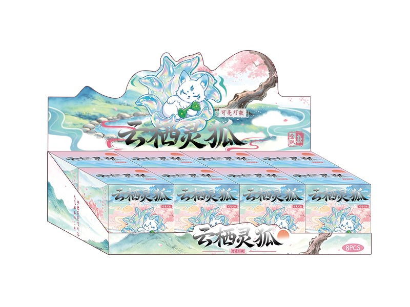Cloud Dwelling Fox Spirit Box of 8 Random Light-Up Figures