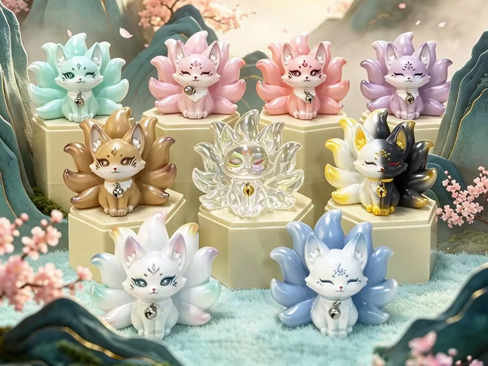 Fox Bell Fairy Tale Box of 8 Random Figures