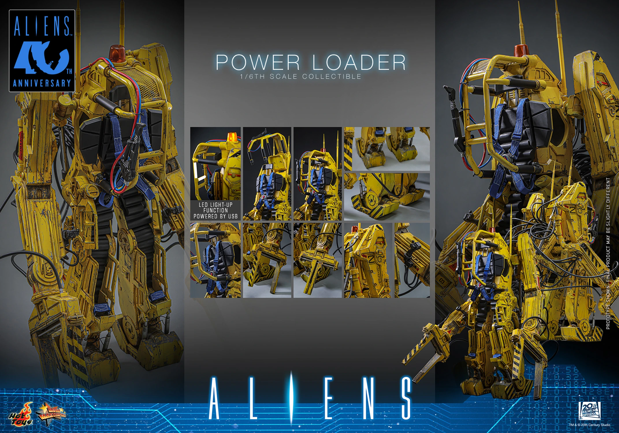 Aliens MMS924 Power Loader 1/6th Scale Vehicle Accessory Gallery Image 18