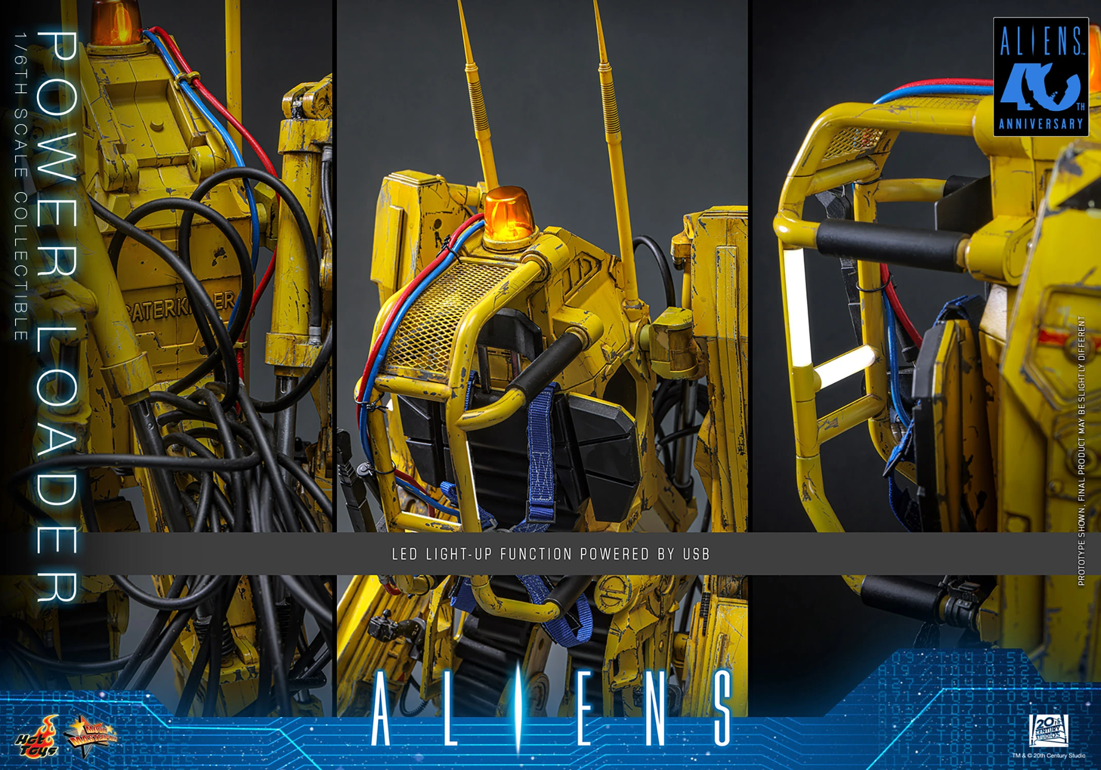 Aliens MMS924 Power Loader 1/6th Scale Vehicle Accessory Gallery Image 14