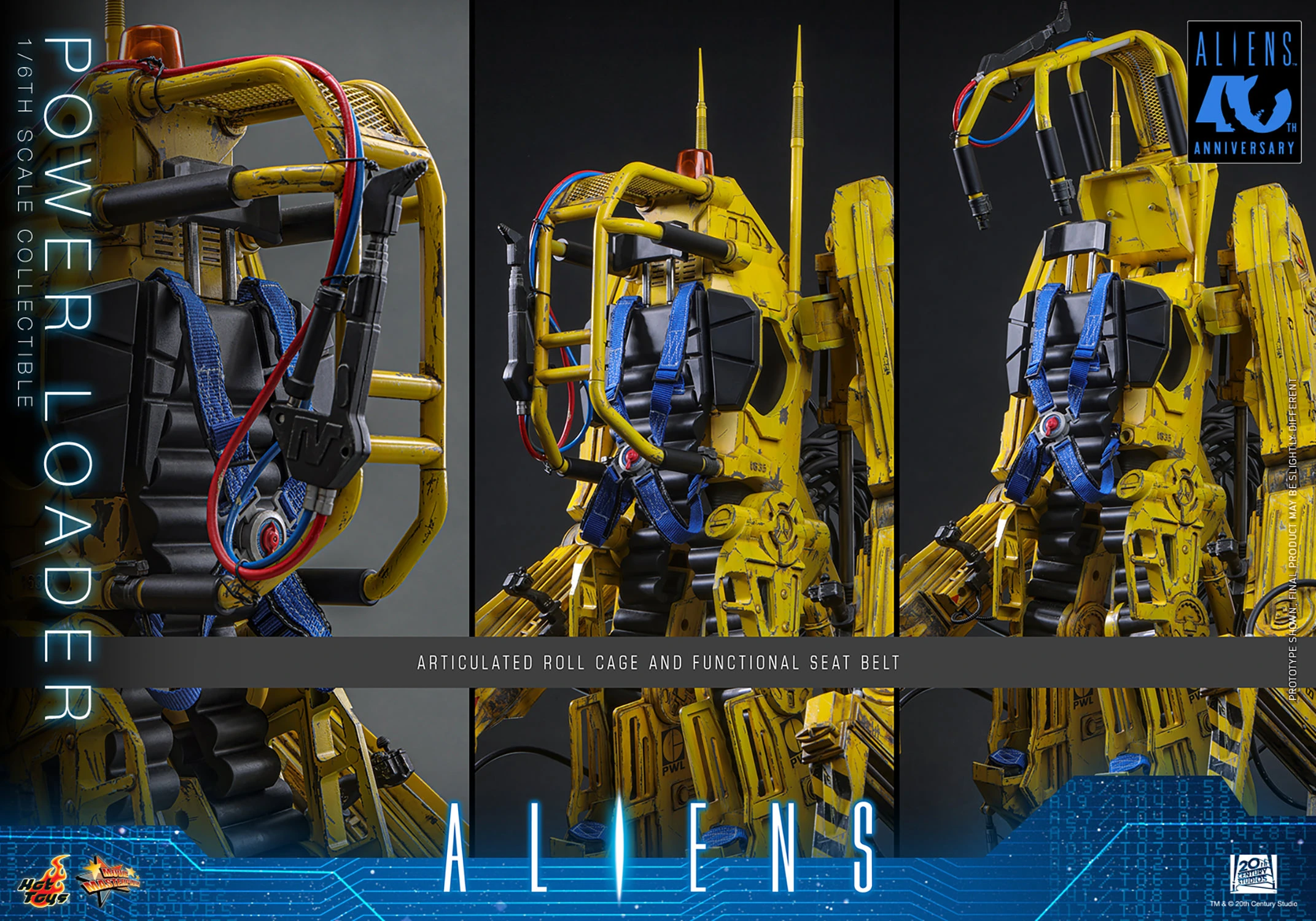 Aliens MMS924 Power Loader 1/6th Scale Vehicle Accessory Gallery Image 15