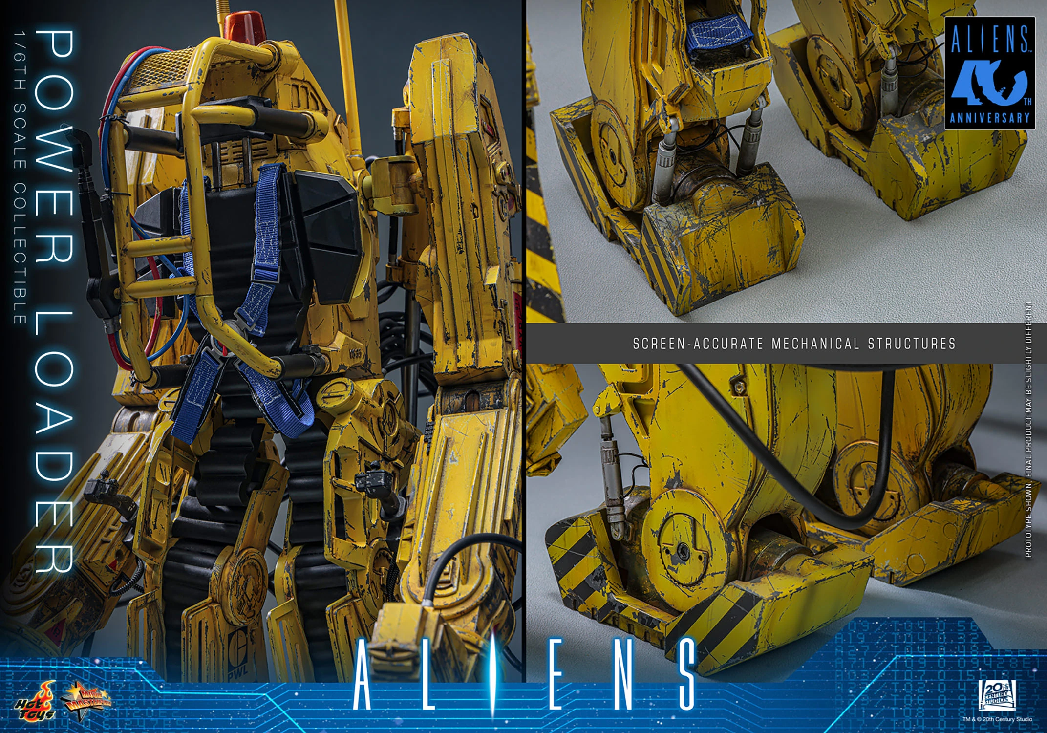 Aliens MMS924 Power Loader 1/6th Scale Vehicle Accessory Gallery Image 13