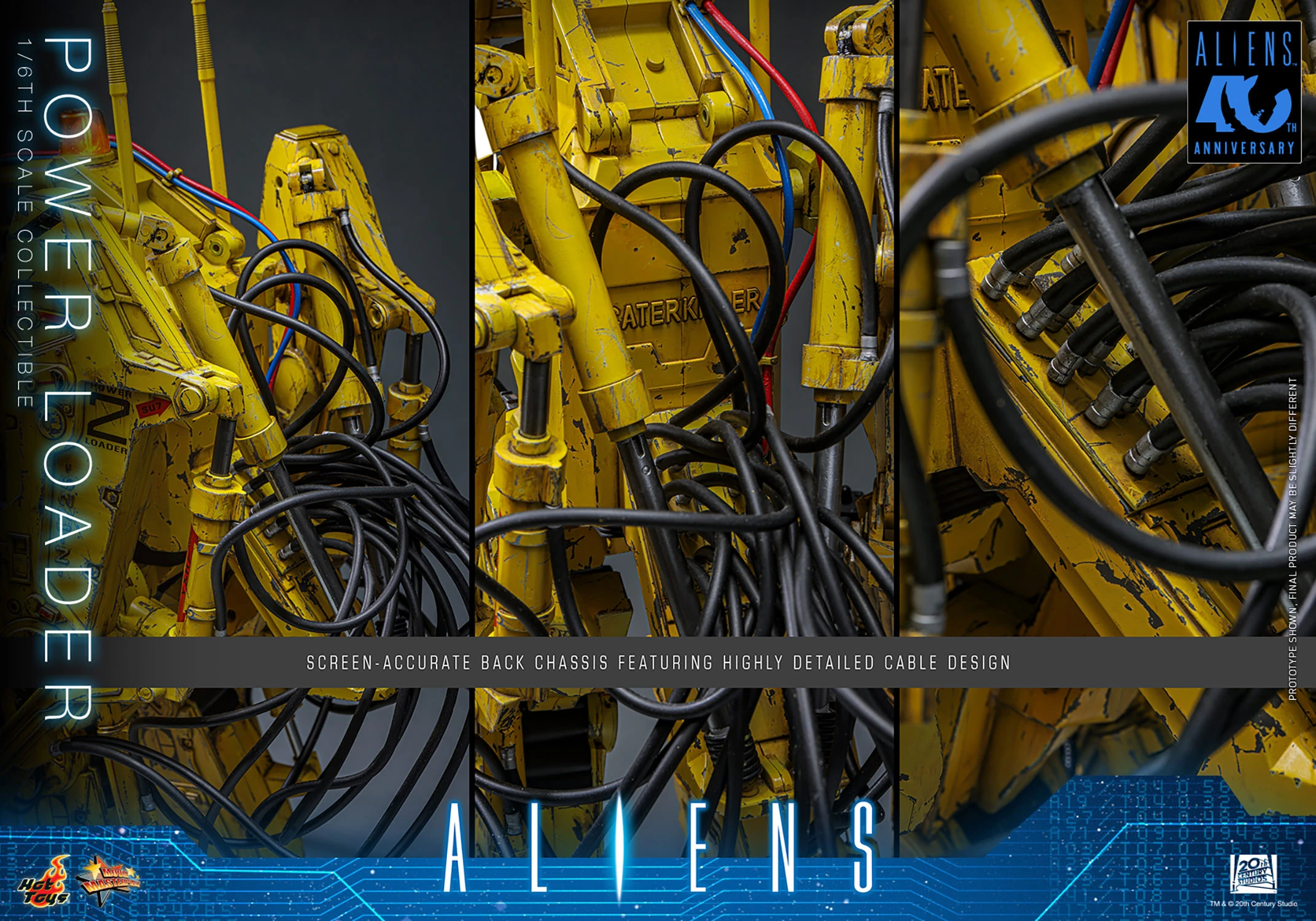 Aliens MMS924 Power Loader 1/6th Scale Vehicle Accessory Gallery Image 17