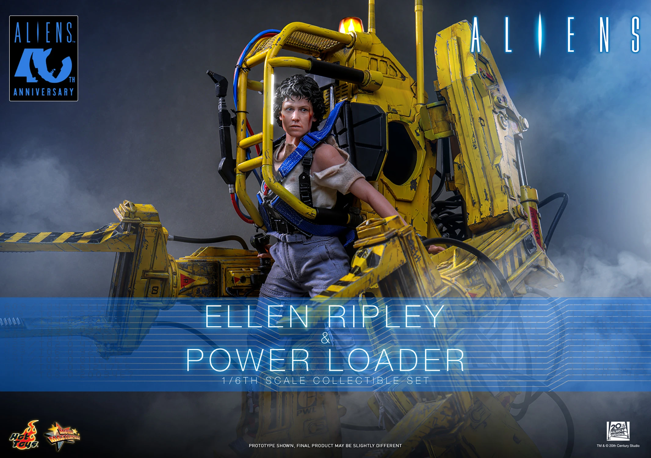 Aliens MMS923 Ellen Ripley & Power Loader 1/6th Scale Collectible Figure and Vehicle Accessory Gallery Image 3