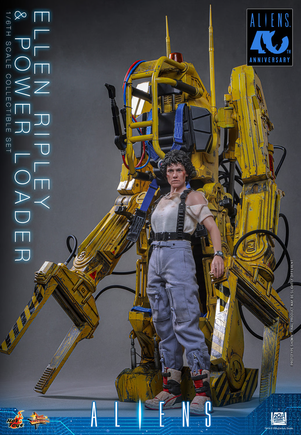 Aliens MMS923 Ellen Ripley & Power Loader 1/6th Scale Collectible Figure and Vehicle Accessory Gallery Image 10