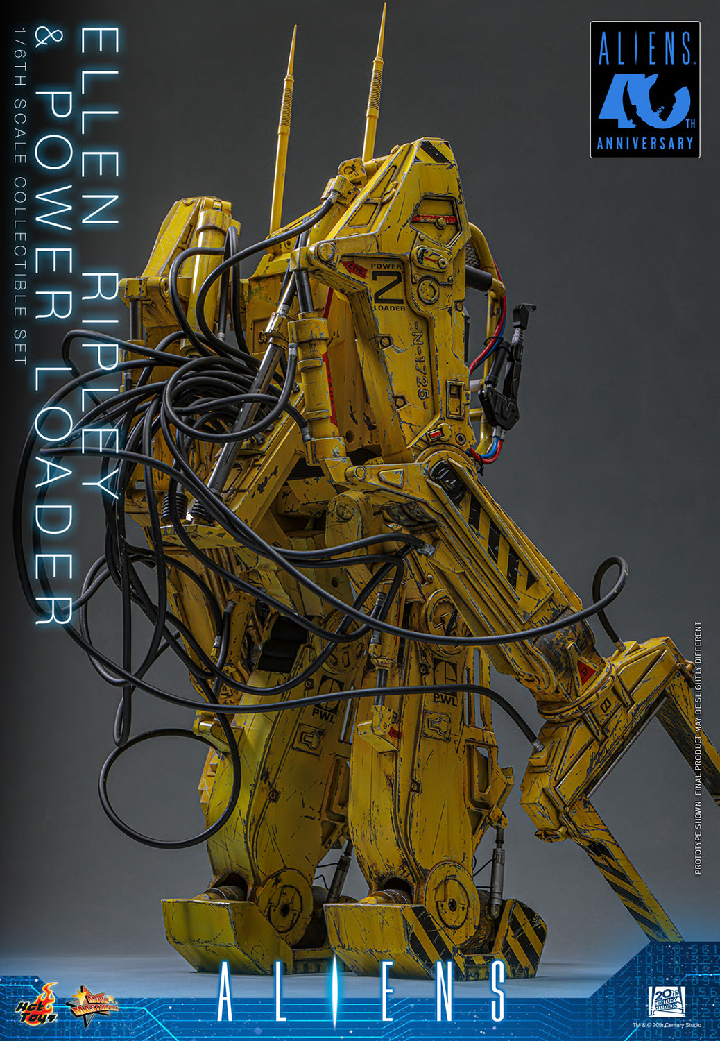 Aliens MMS923 Ellen Ripley & Power Loader 1/6th Scale Collectible Figure and Vehicle Accessory Gallery Image 17