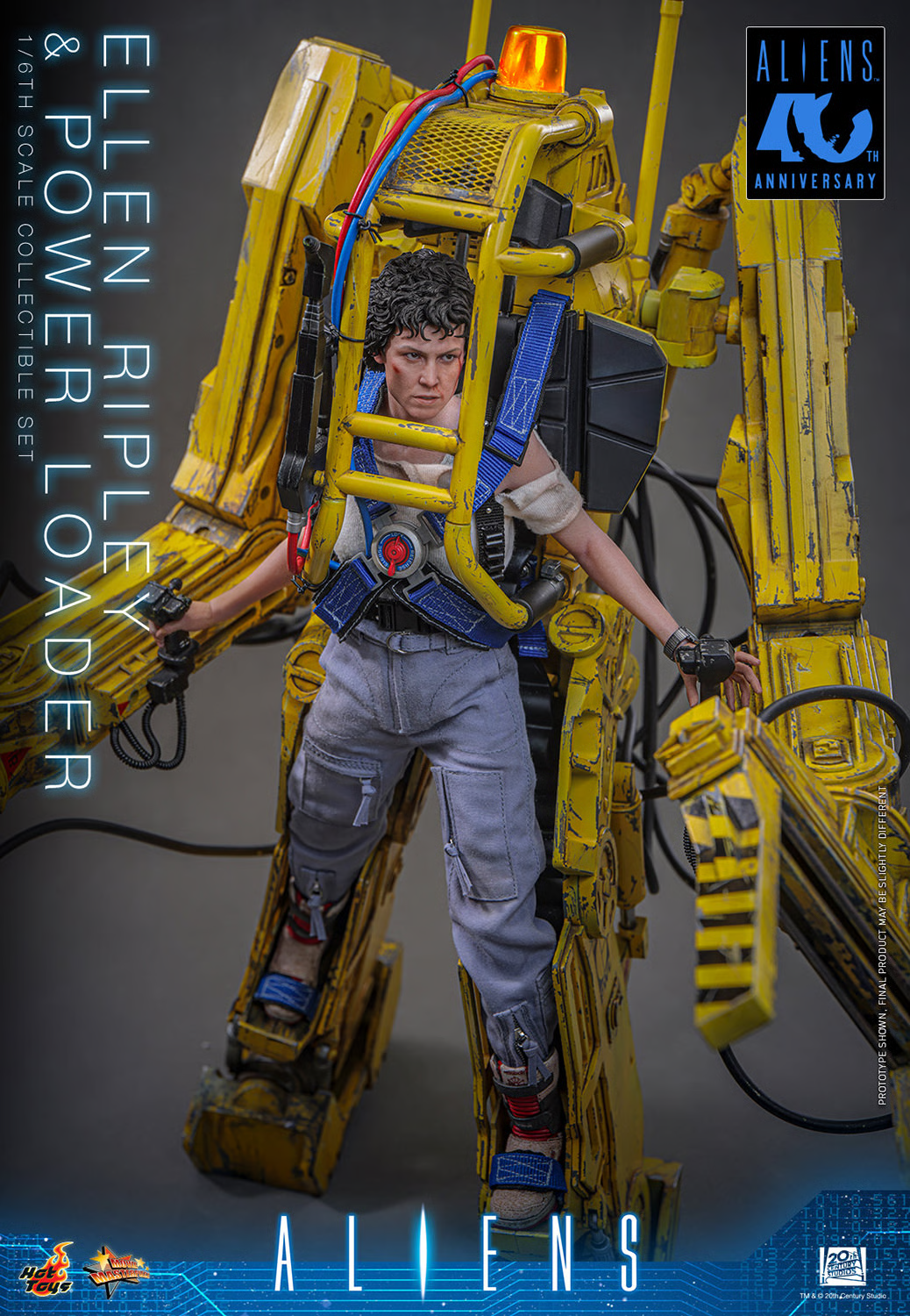 Aliens MMS923 Ellen Ripley & Power Loader 1/6th Scale Collectible Figure and Vehicle Accessory Gallery Image 13