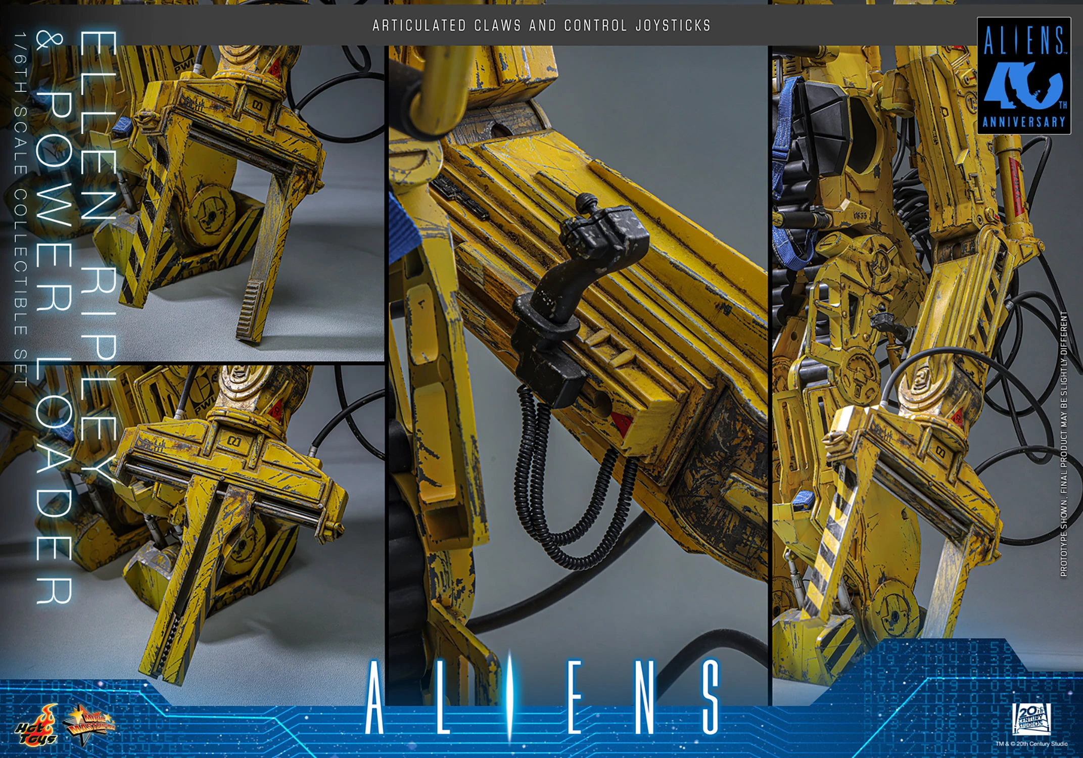 Aliens MMS923 Ellen Ripley & Power Loader 1/6th Scale Collectible Figure and Vehicle Accessory Gallery Image 22