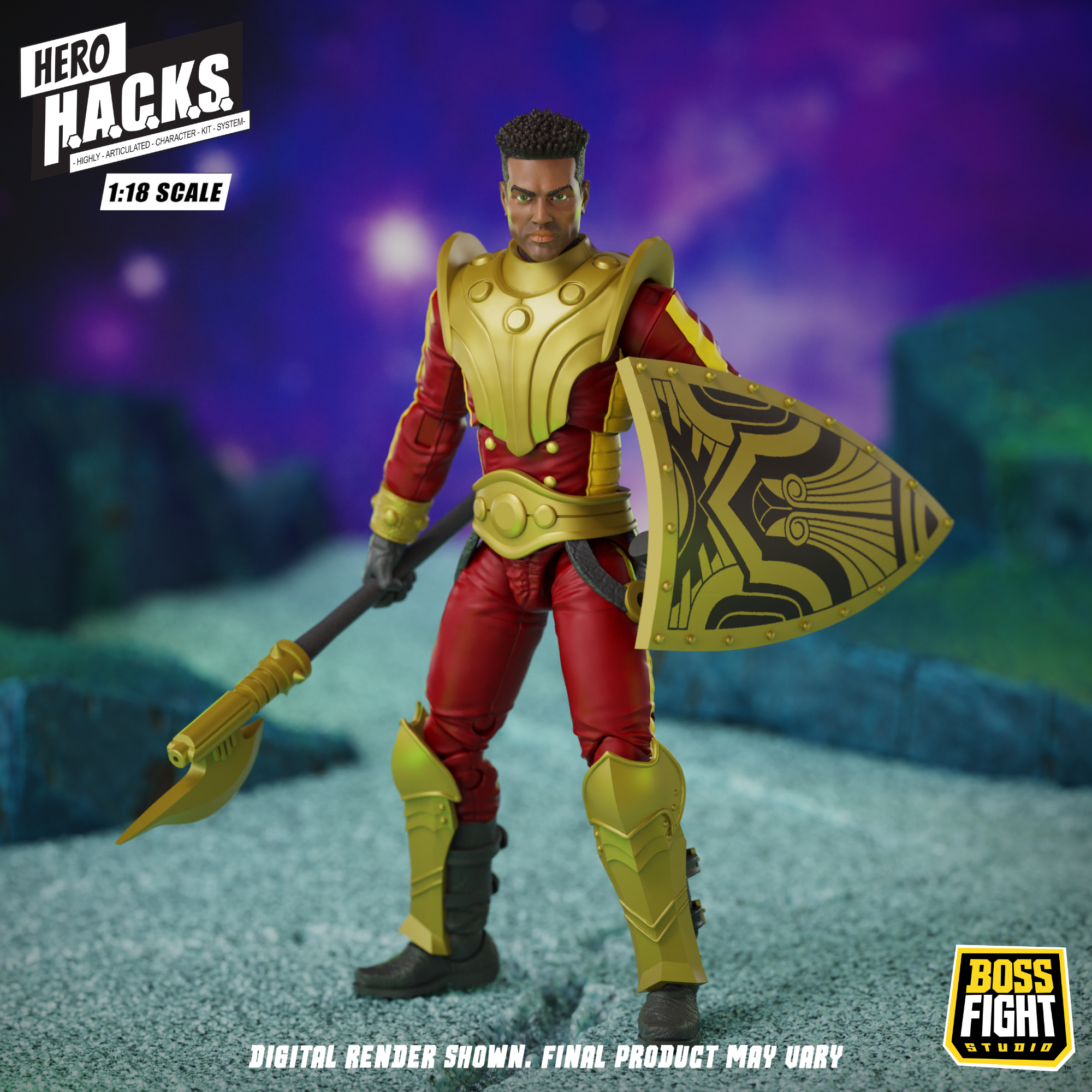 Hero H.A.C.K.S. Stellar Guard: Cosmic Defender of Accord 1/18