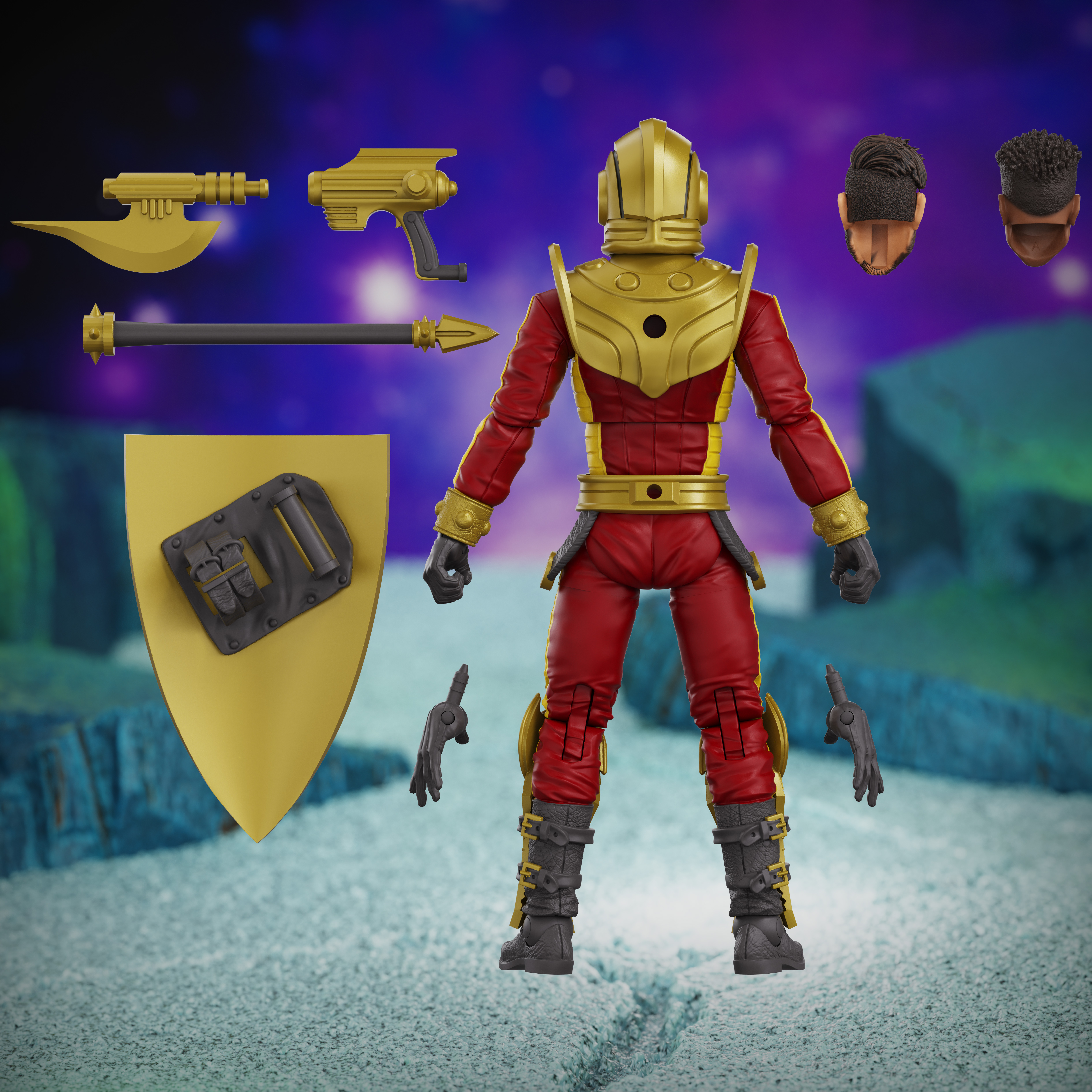 Hero H.A.C.K.S. Stellar Guard: Cosmic Defender of Accord 1/18