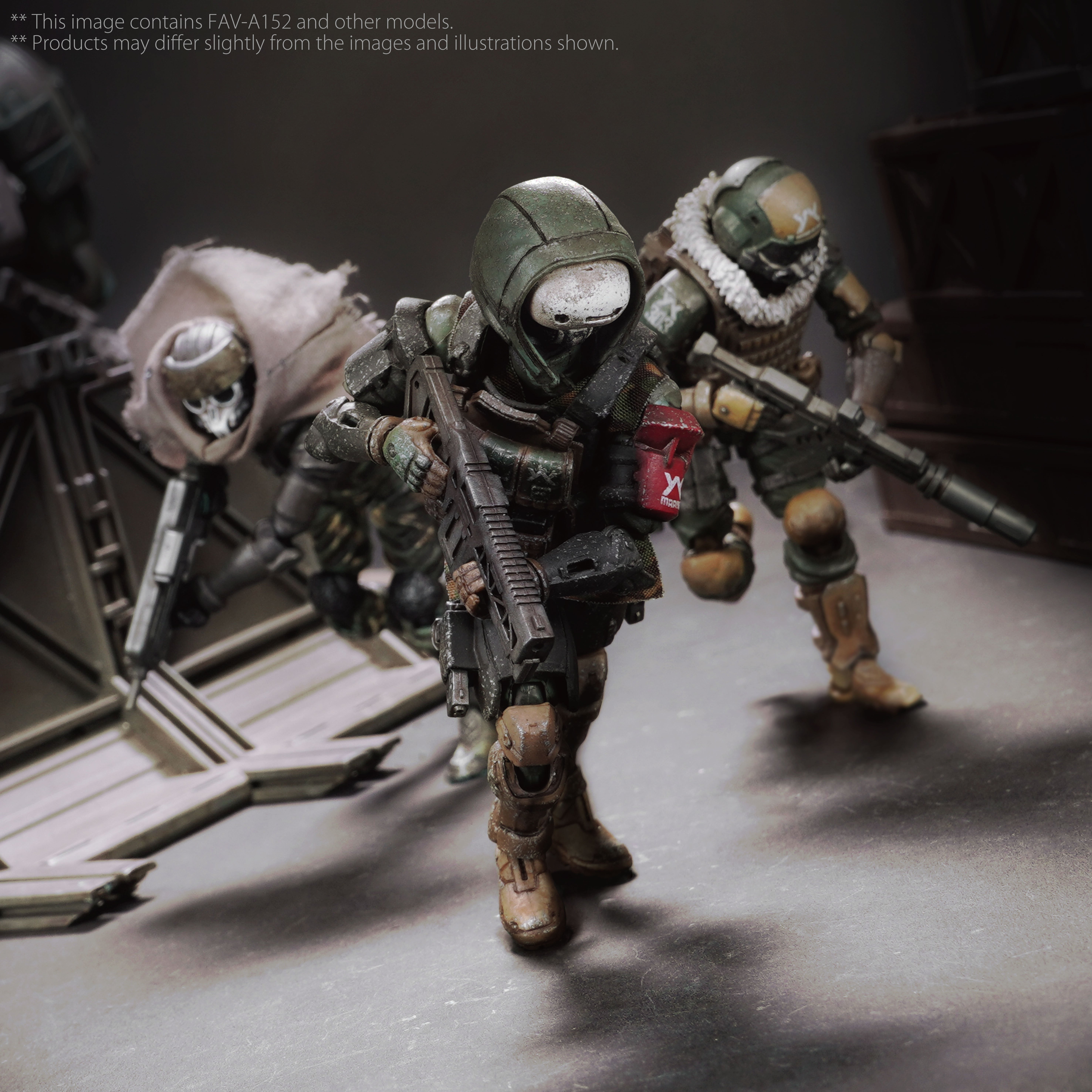 Acid Rain FAV-A152 Marine Mist Raider 1/18 Scale Action Figure
