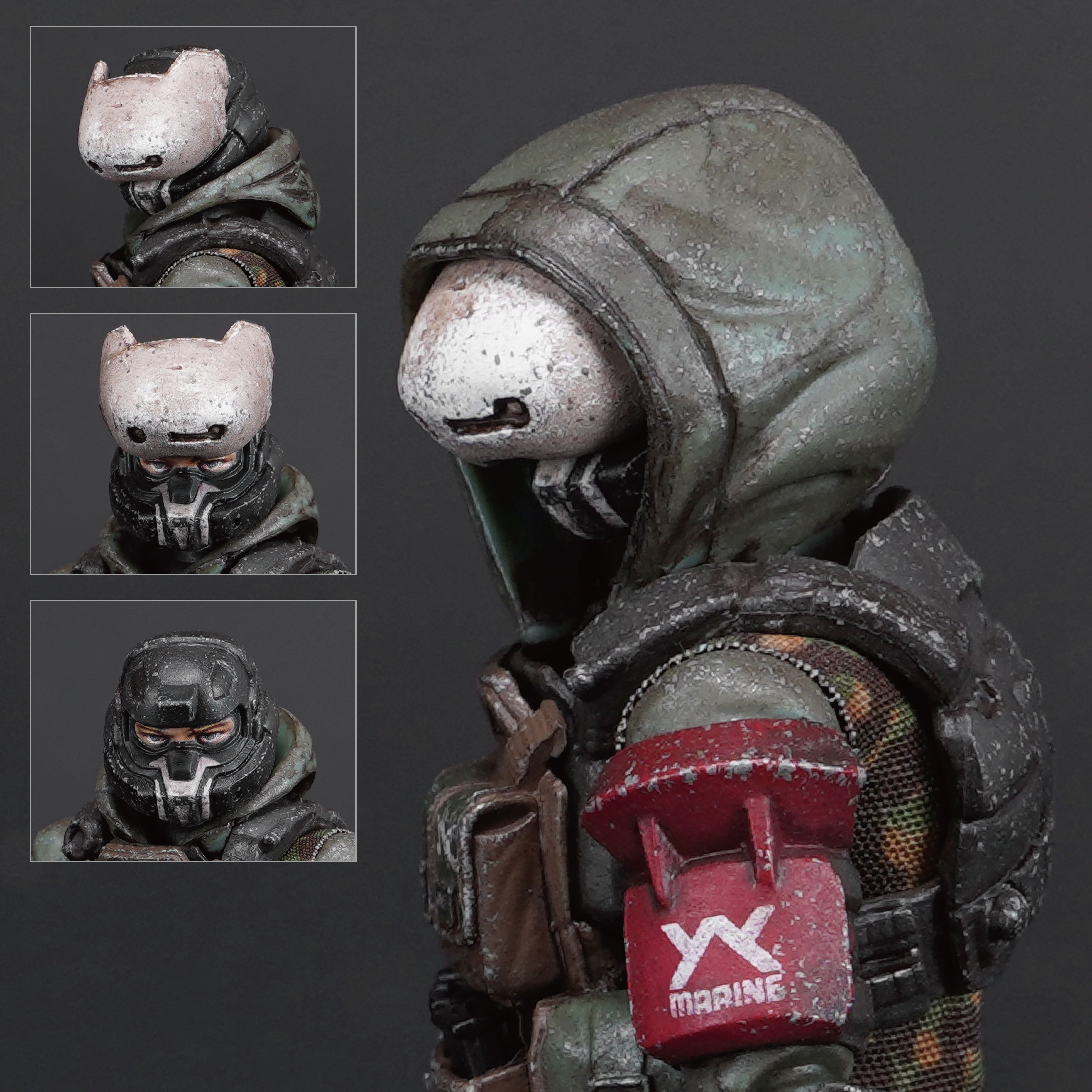 Acid Rain FAV-A152 Marine Mist Raider 1/18 Scale Action Figure